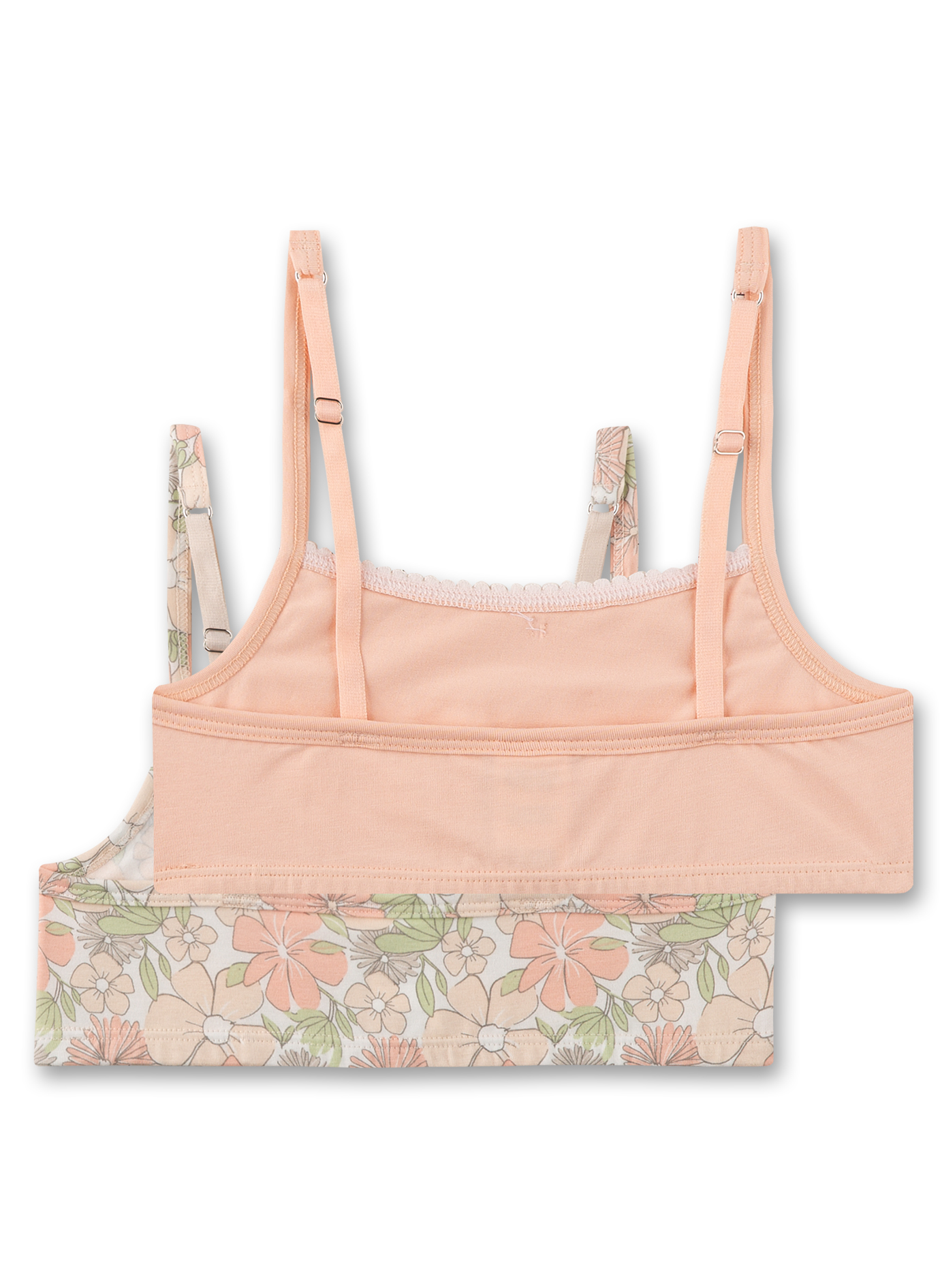Mädchen-Bustier (Doppelpack) Rosa