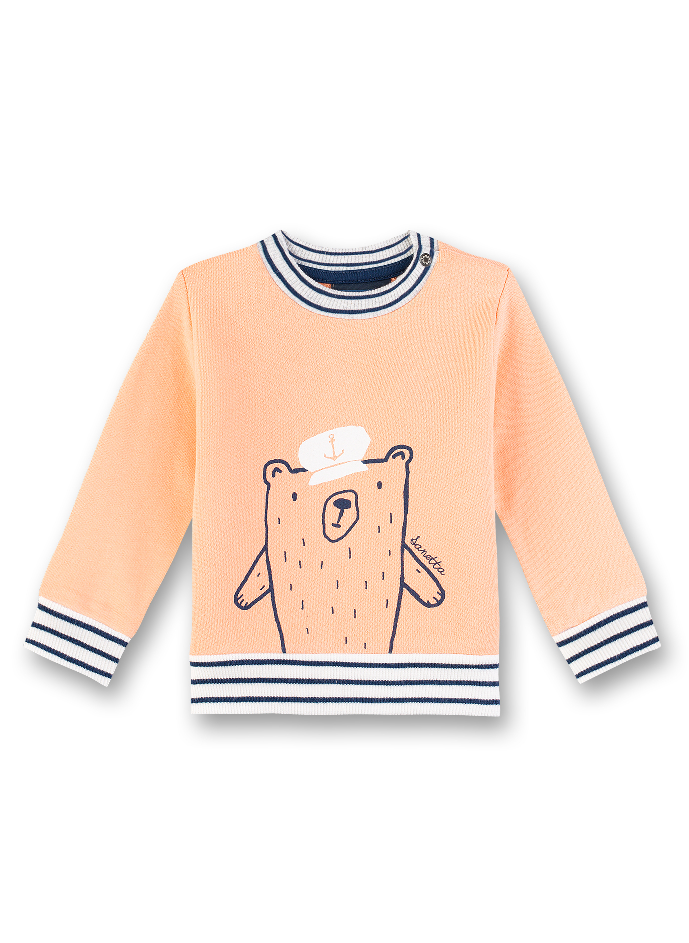 Jungen-Sweatshirt Orange Submarine