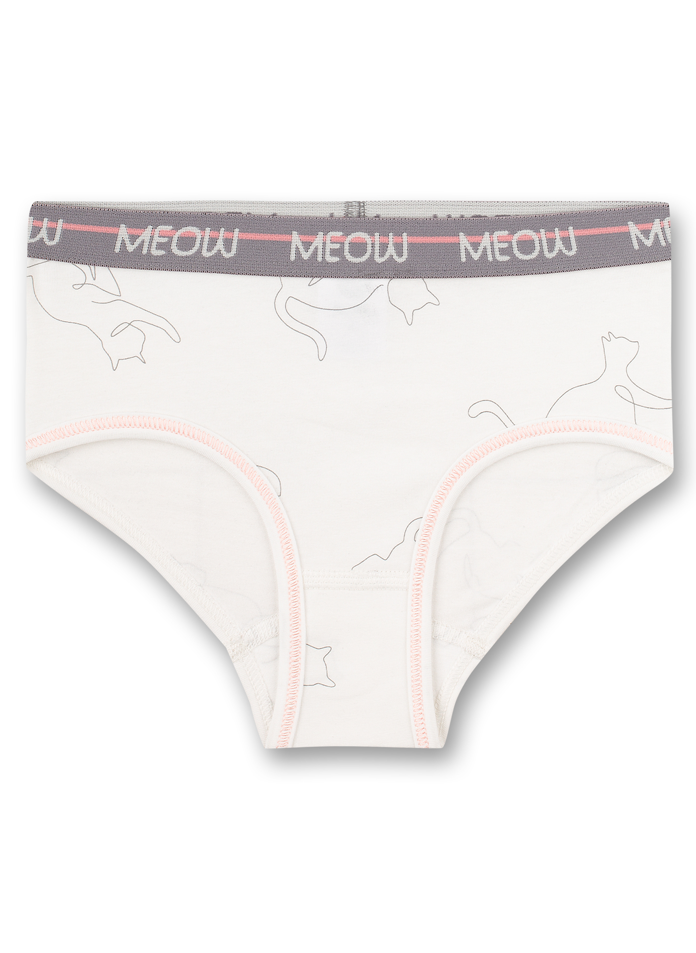 Mädchen-Hüftslip Off-White Fancy Cat