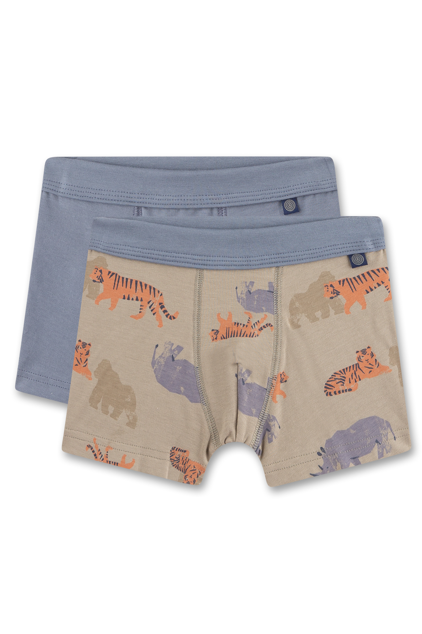 Jungen-Hipshorts (Doppelpack) grün