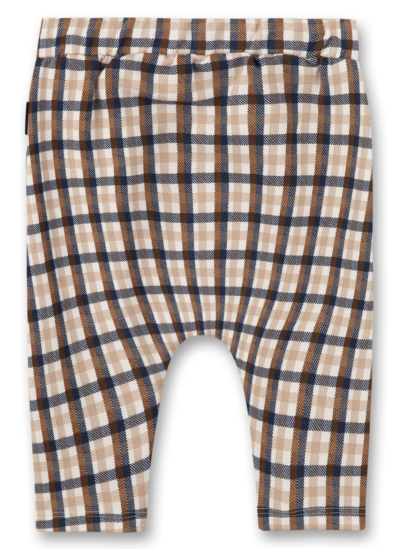 Jungen-Sweathose Off-White Kariert Little Teddy