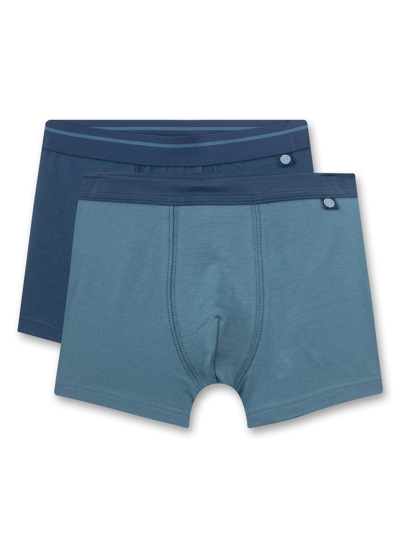 Jungen-Hipshorts (Doppelpack) Blau