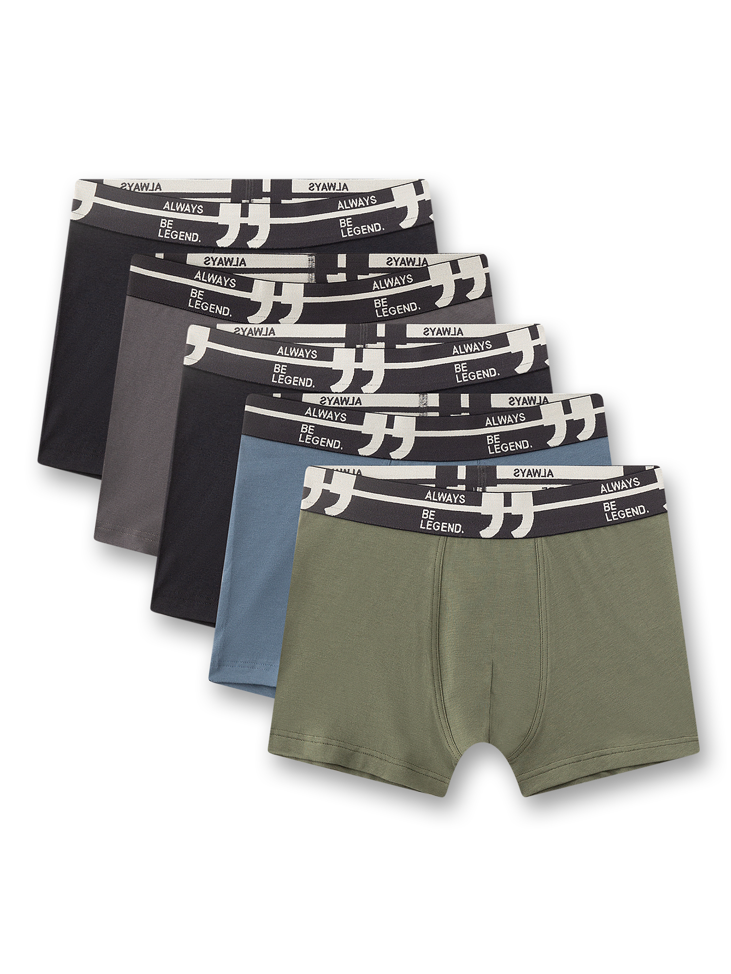 Boxer, Unterwäsche, Bokser, Mehrfarbig, Elastischer Bund