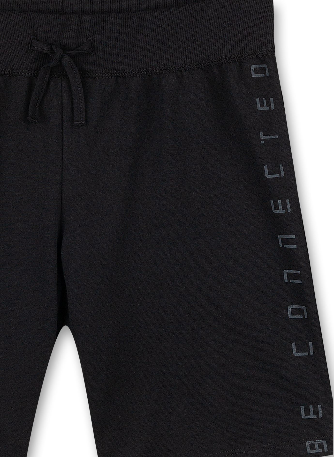 Jungen-Shorts Schwarz Athleisure Skate