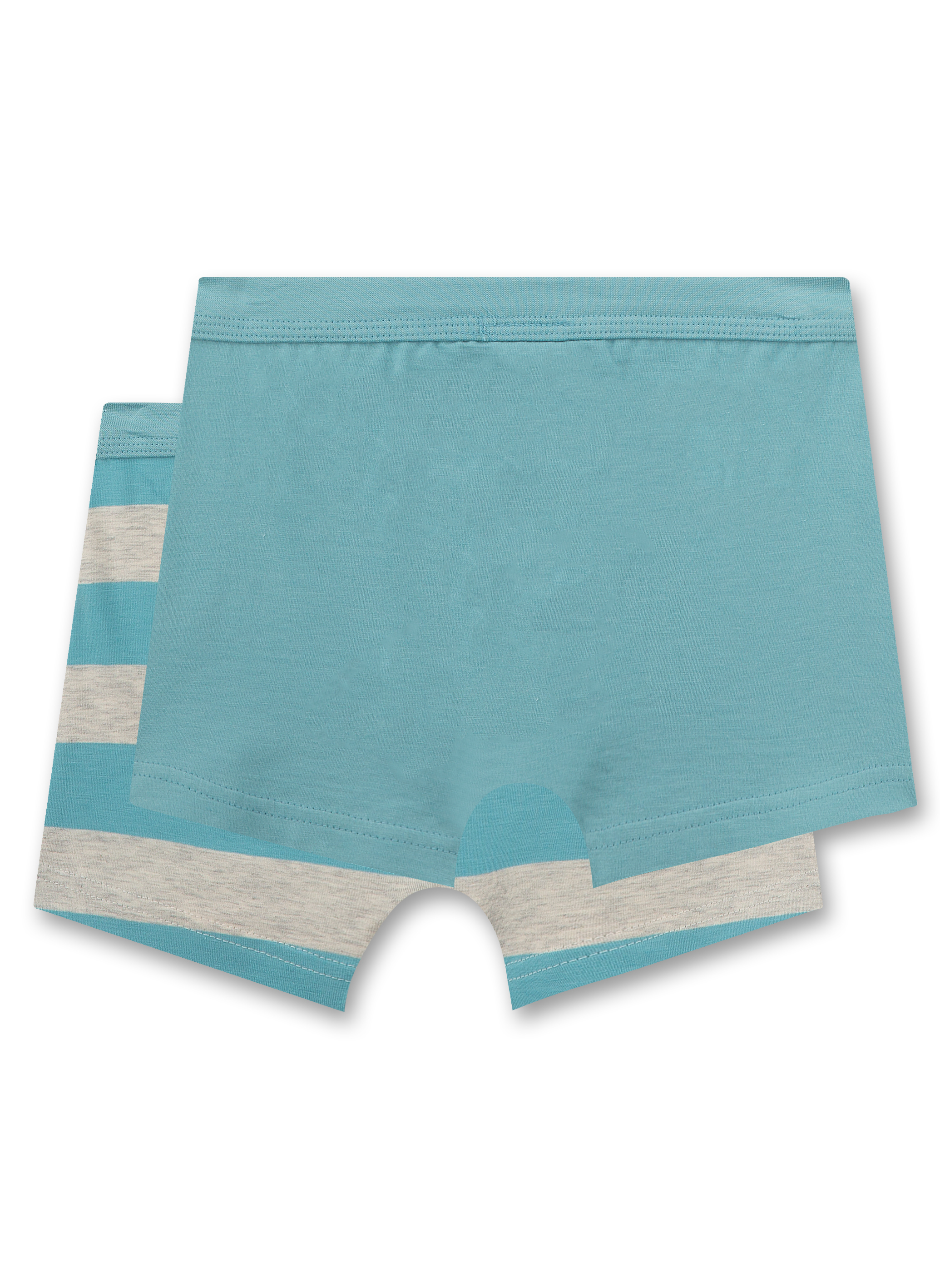 Jungen-Hipshorts (Doppelpack) Blau