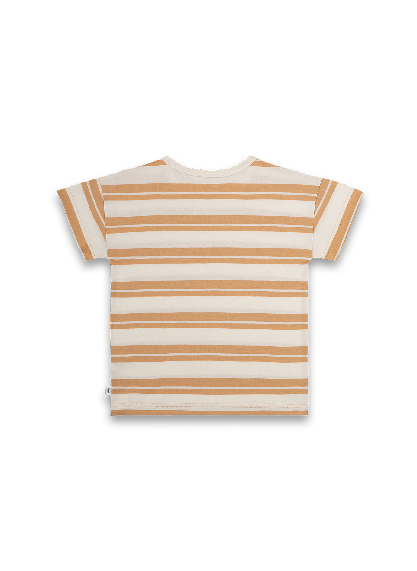 Jungen T-Shirt Braun Ringel