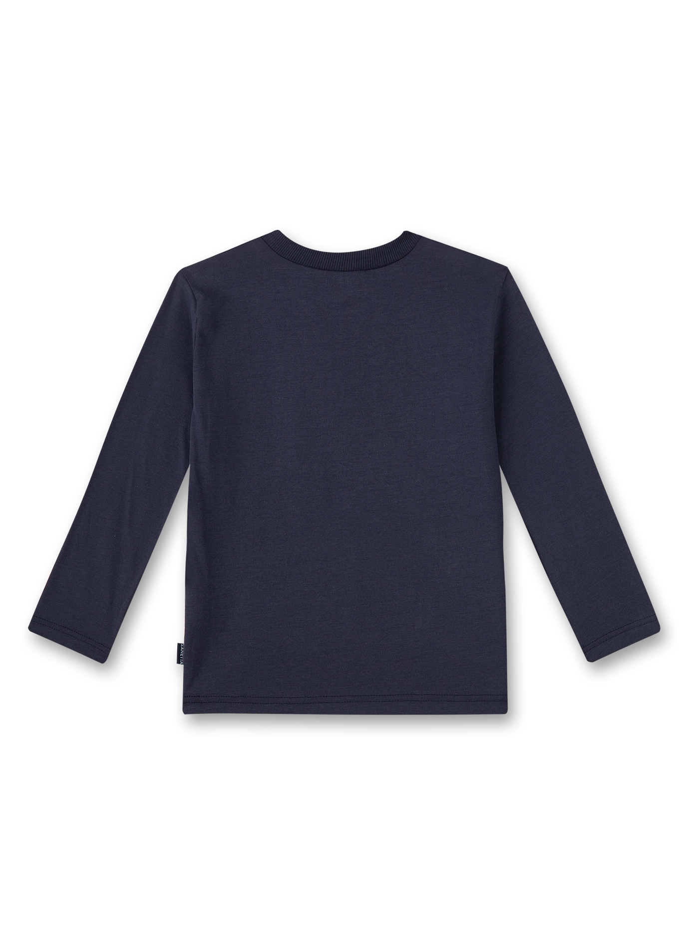 Jungen-Shirt langarm Dunkelblau