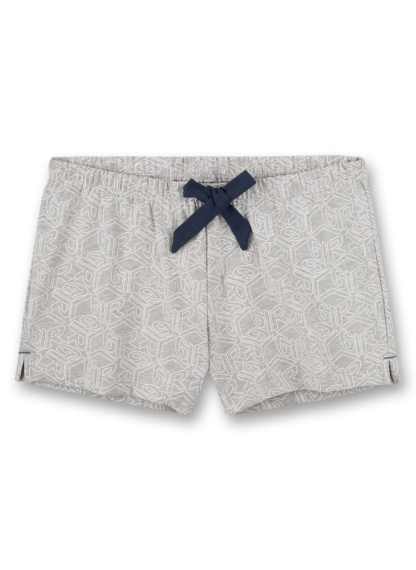 Mädchen-Shorts Graumelange Athleisure Workout