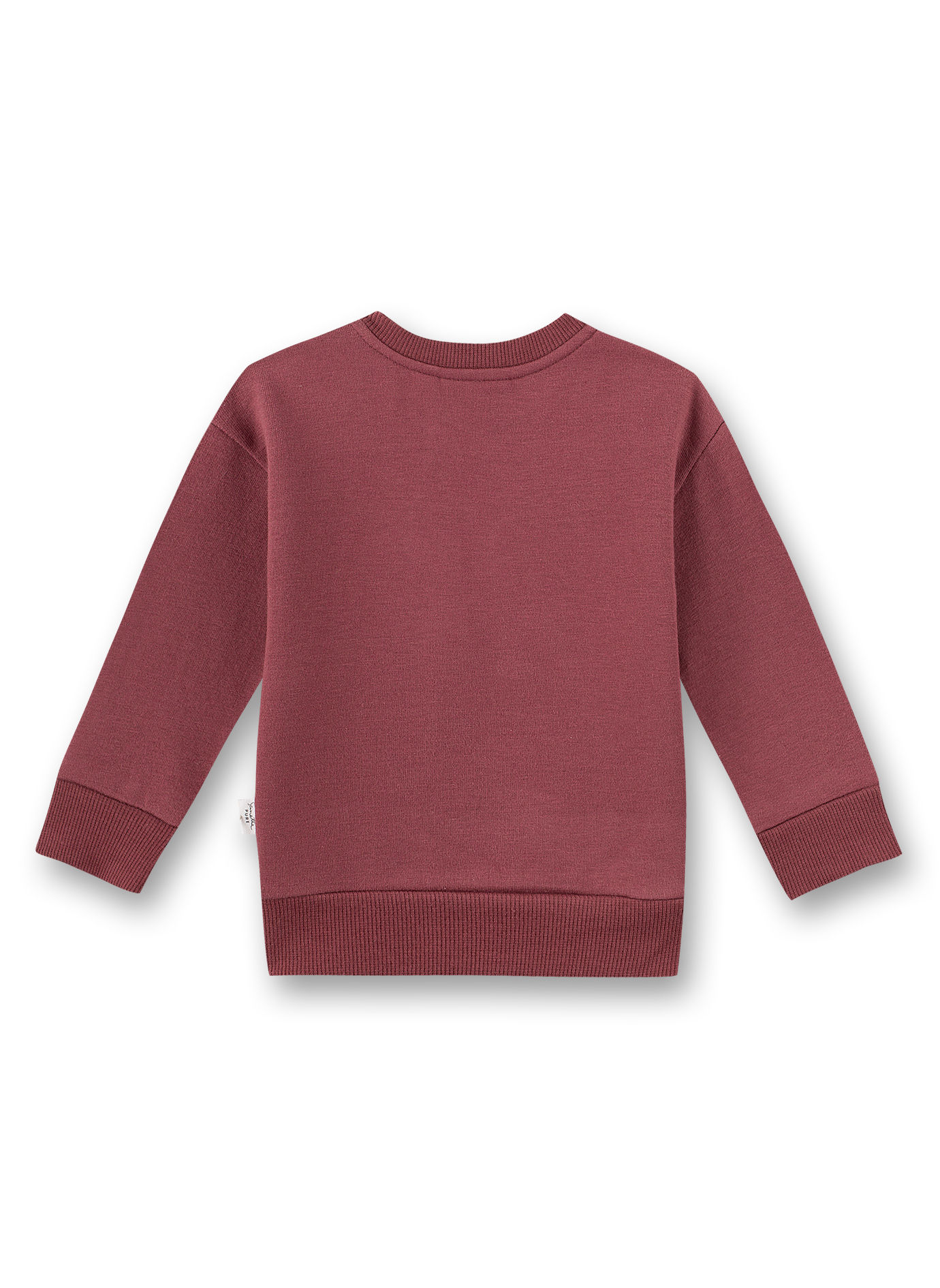 Unisex-Sweatshirt Weinrot