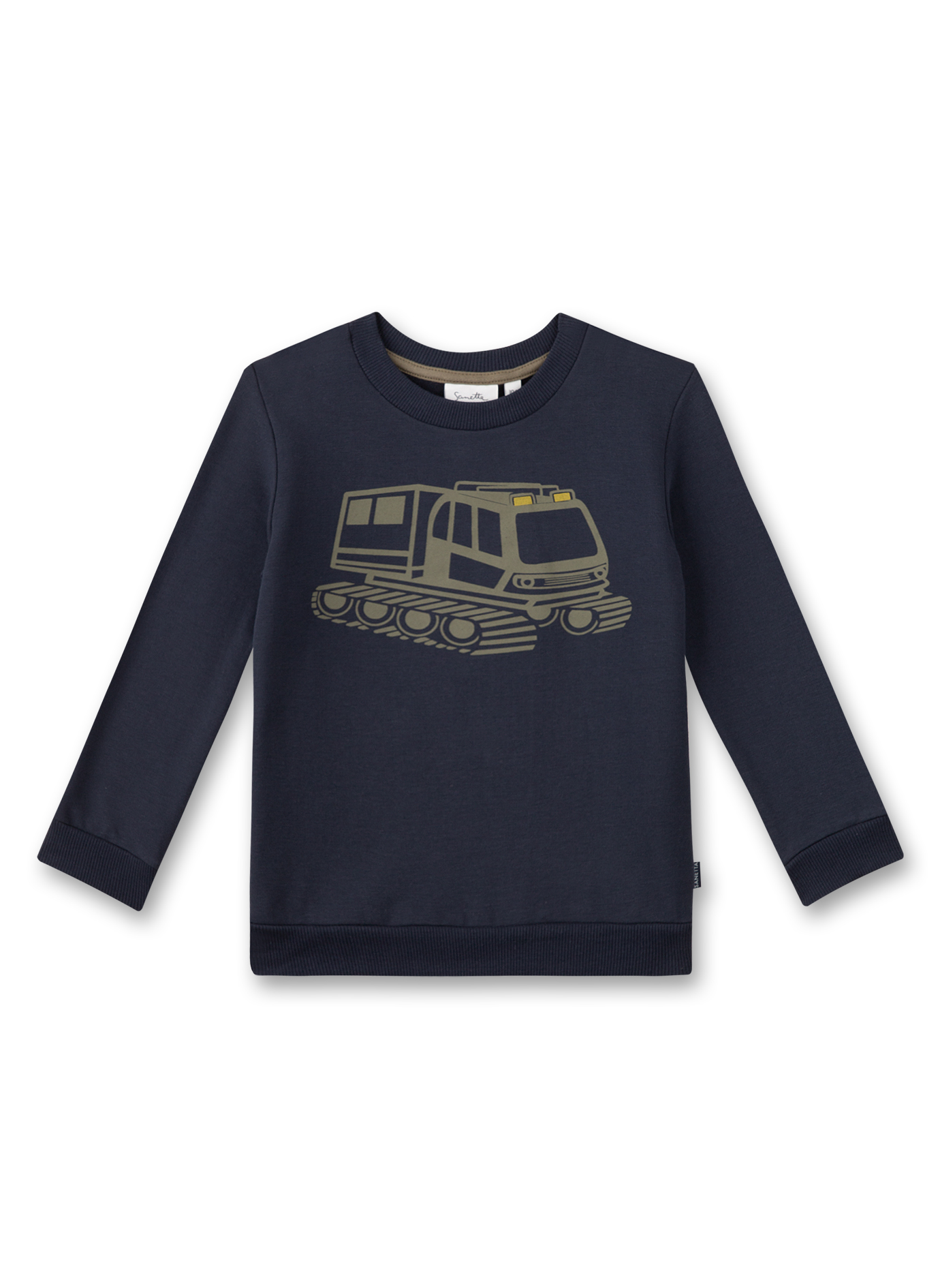 Jungen-Sweatshirt Dunkelblau