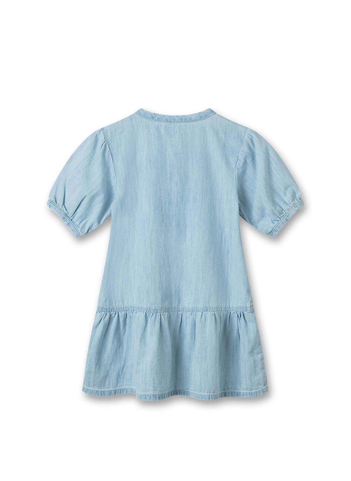 Mädchen-Kleid Denim Blau