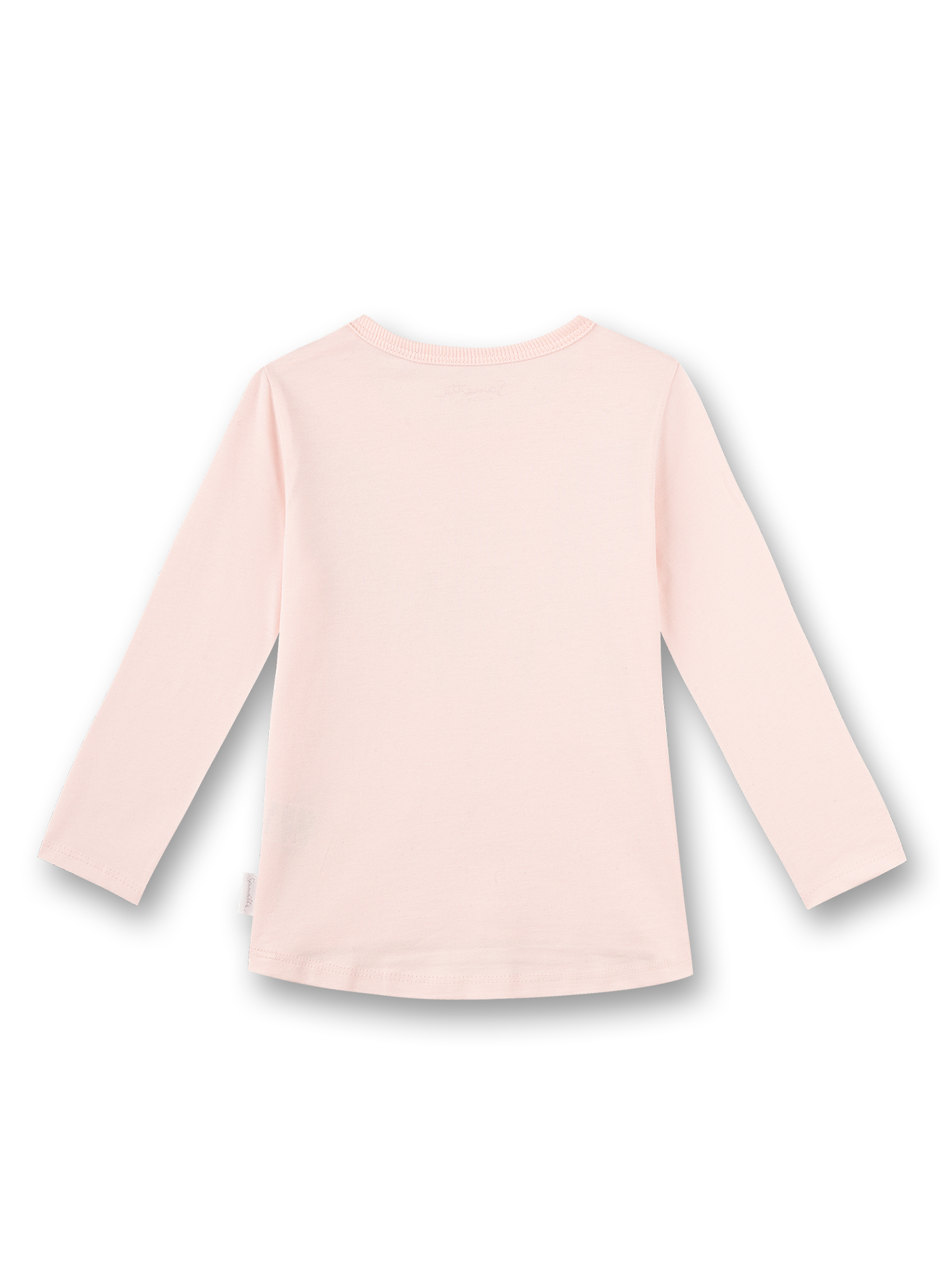 Mädchen-Shirt langarm Rosa