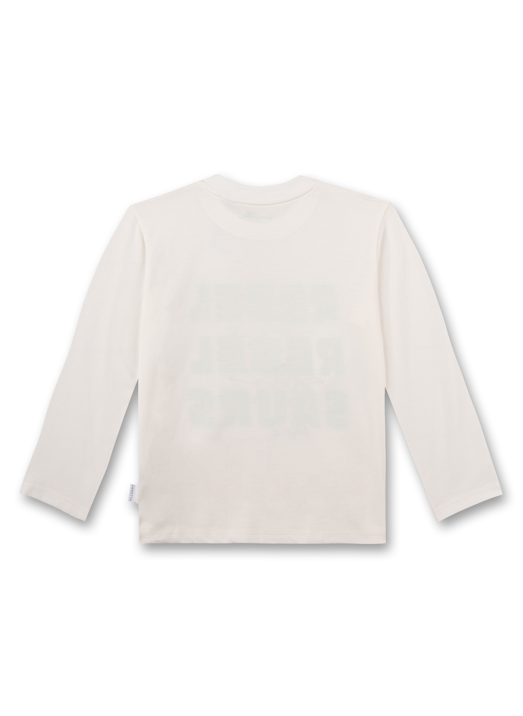 Jungen-Shirt langarm Off-White