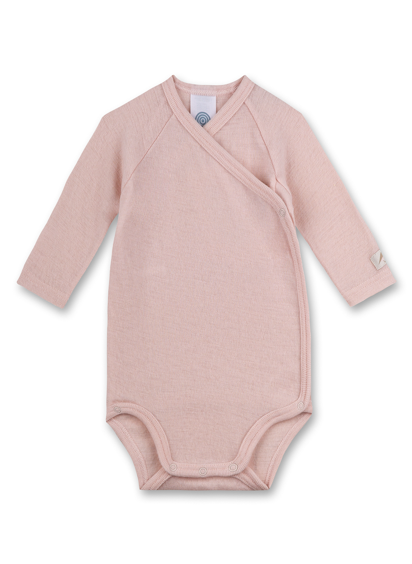 Wickelbody langarm Rosa