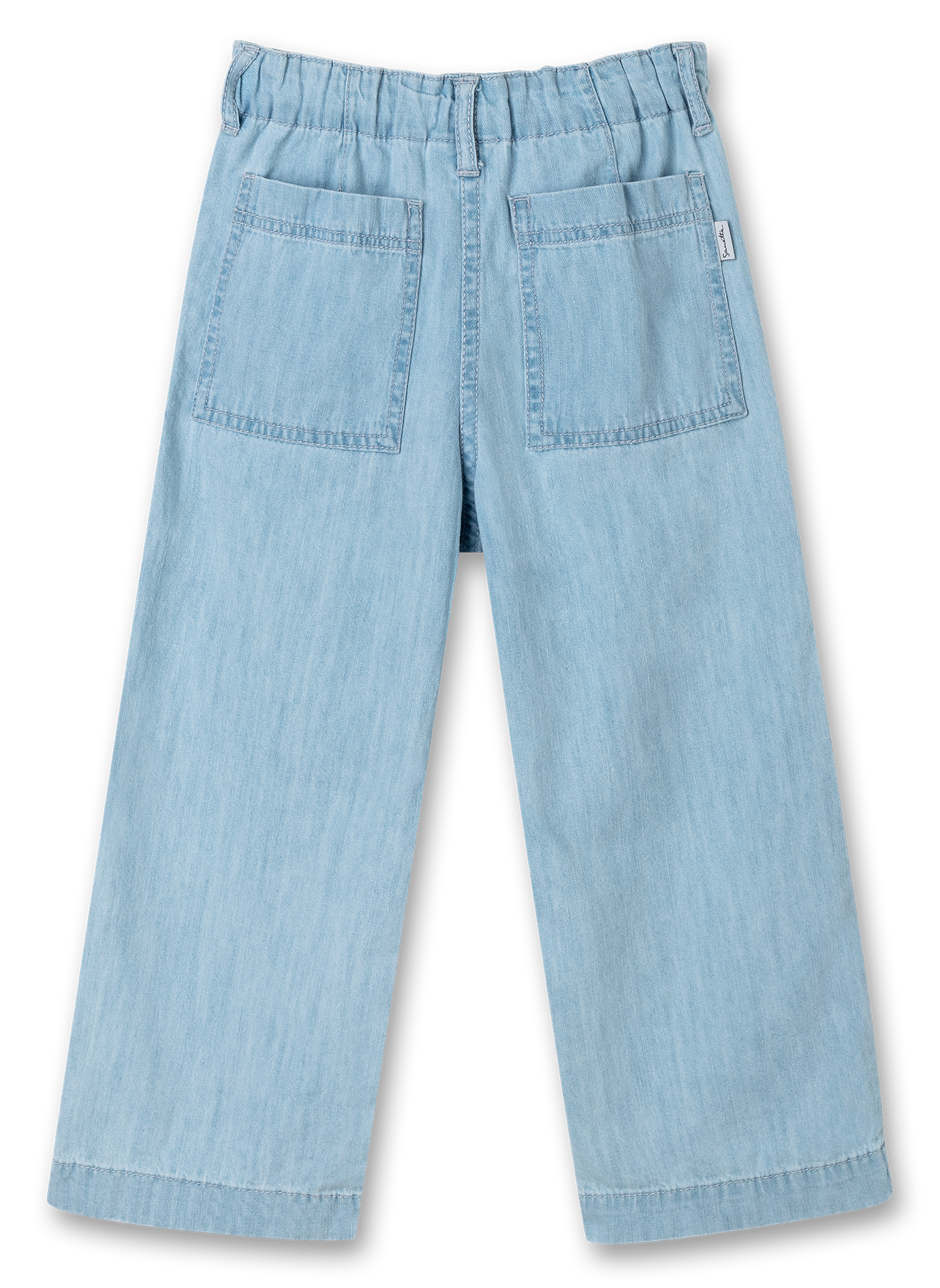 Mädchen-Culotte Denim Blau