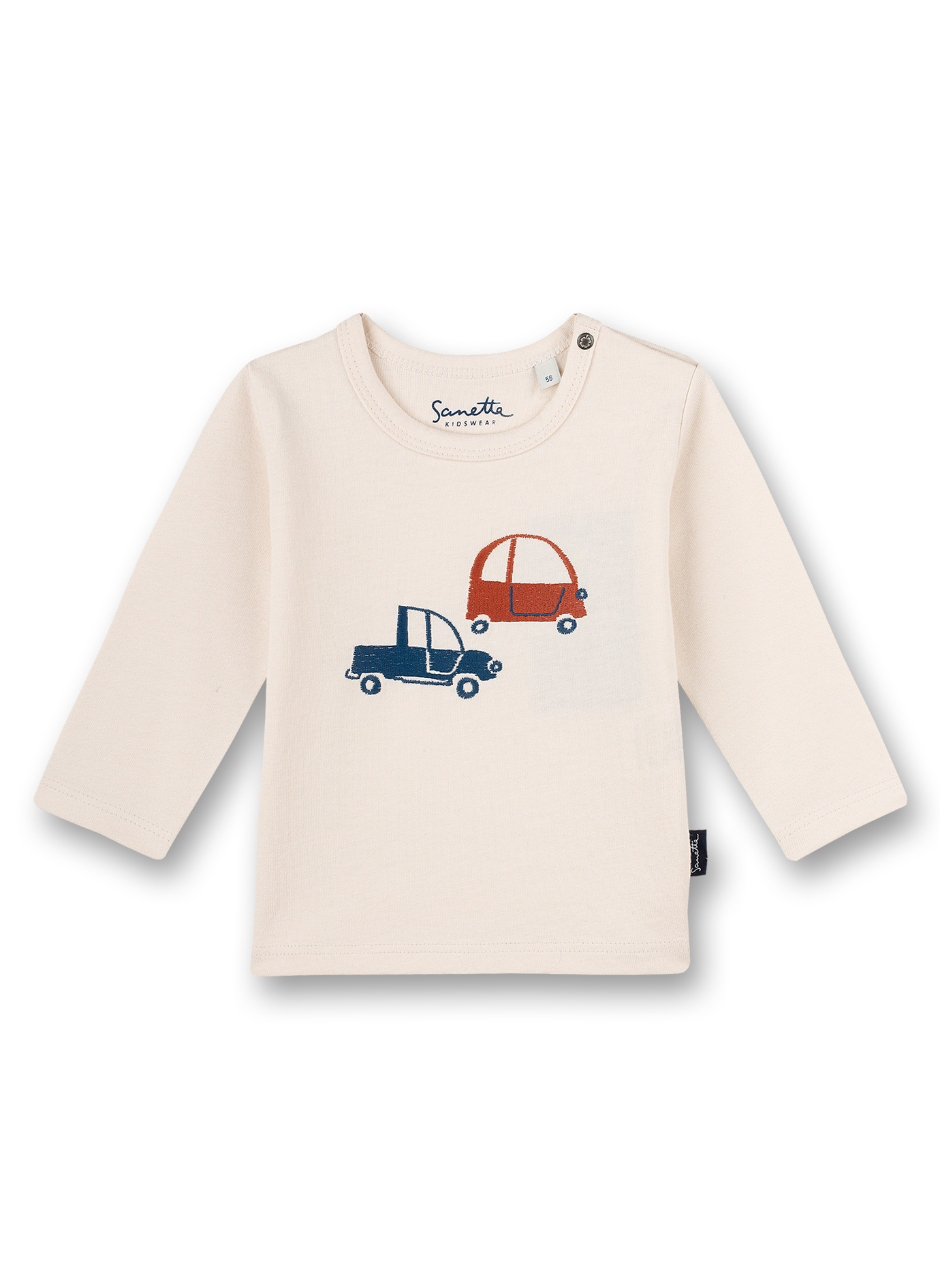 Jungen-Shirt langarm Off-White Little Car