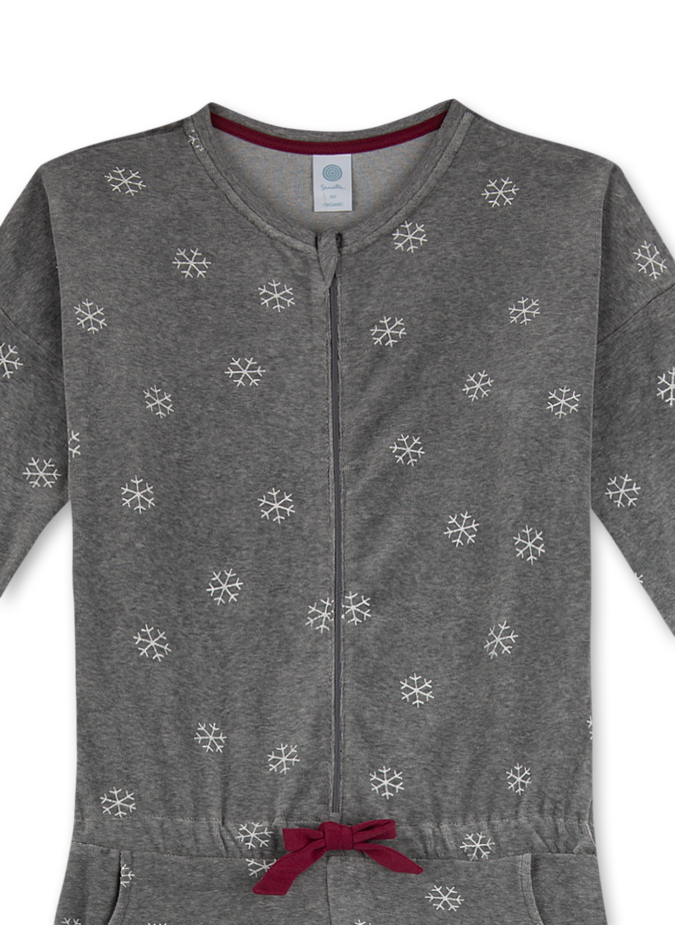 Mädchen-Overall Grau