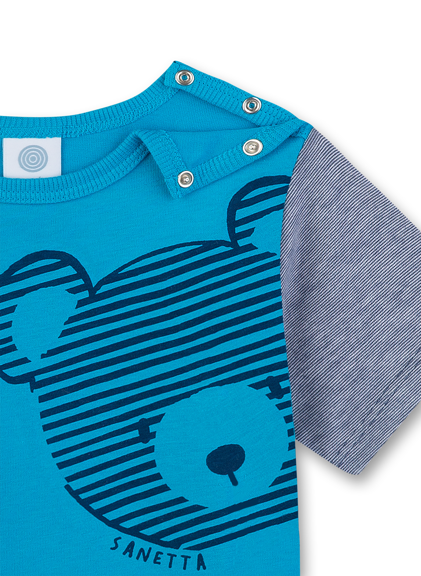 Jungen-Schlafanzug Blau Bear