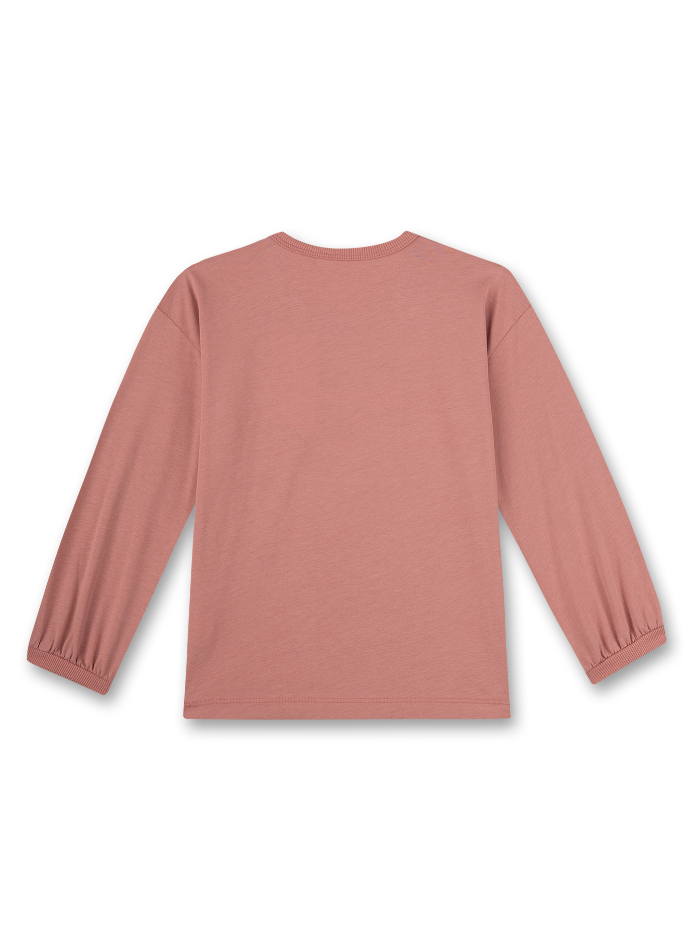 Mädchen-Shirt langarm Rosa