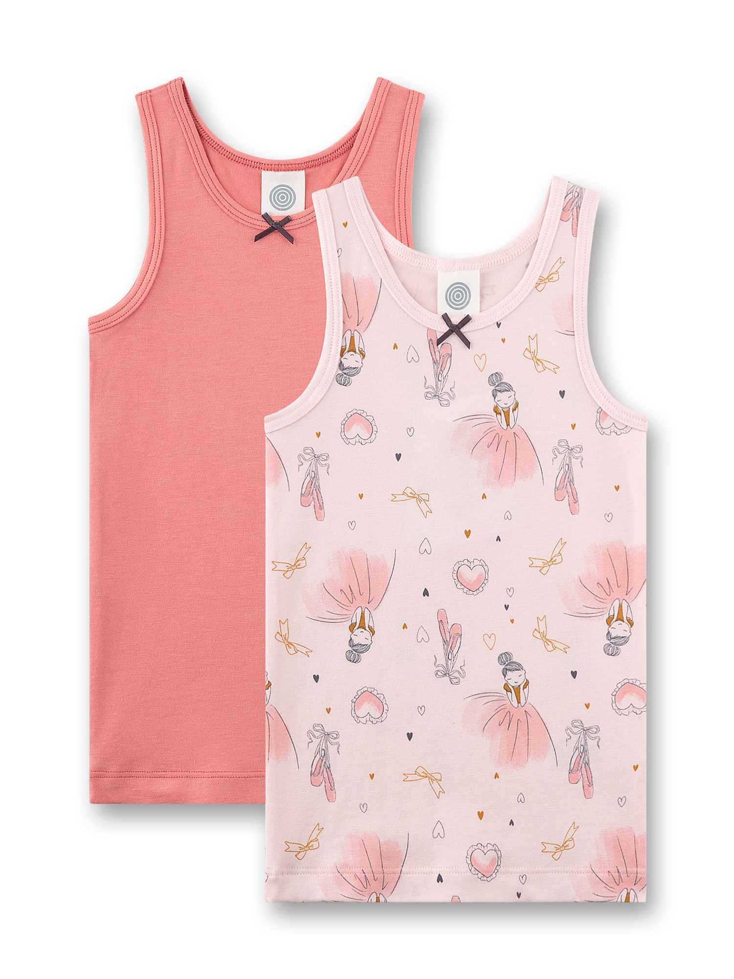 Unterhemd, Nachtwäsche, Jersey, Rosa, Mädchen-Top