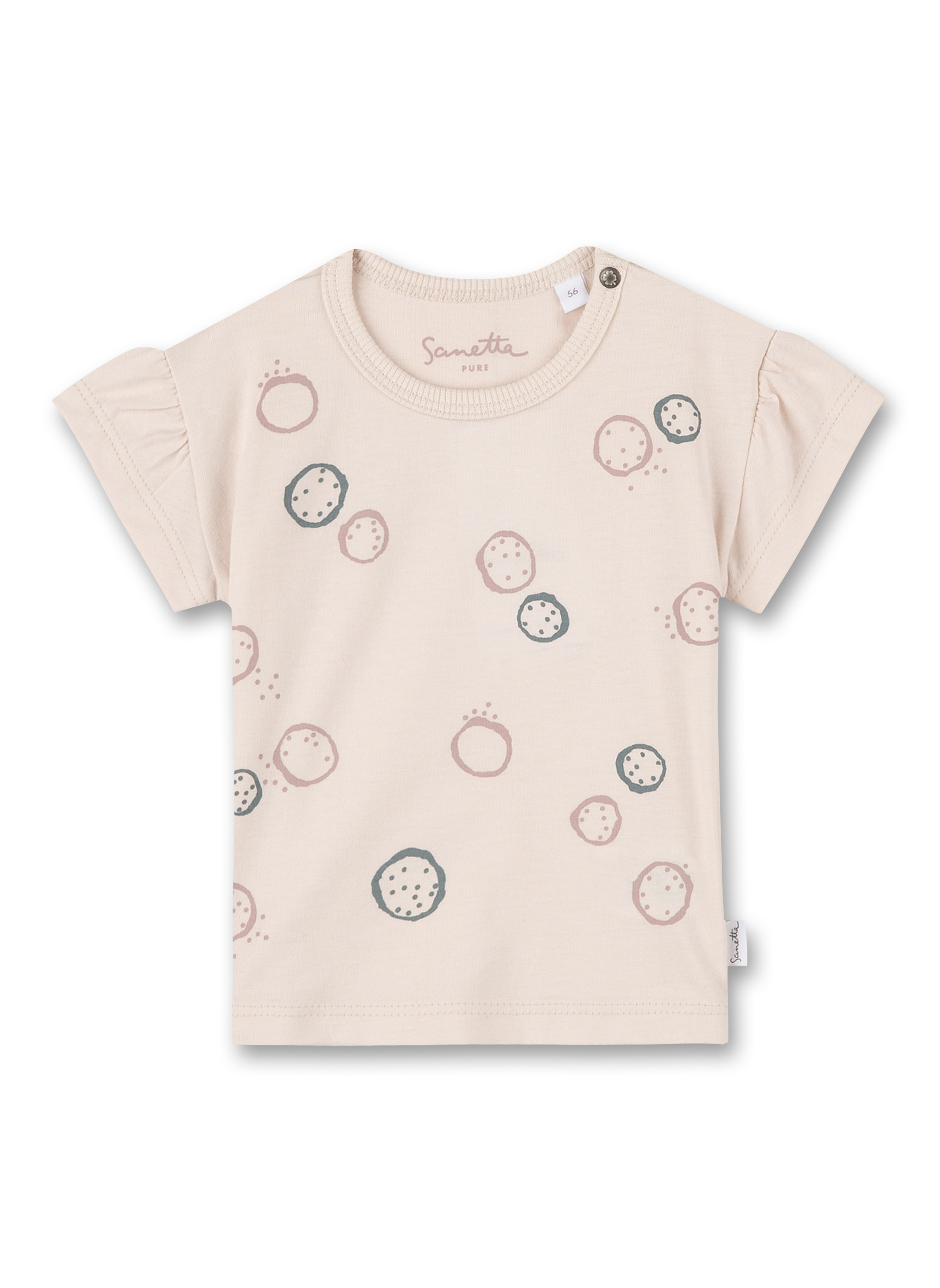 Mädchen T-Shirt Beige