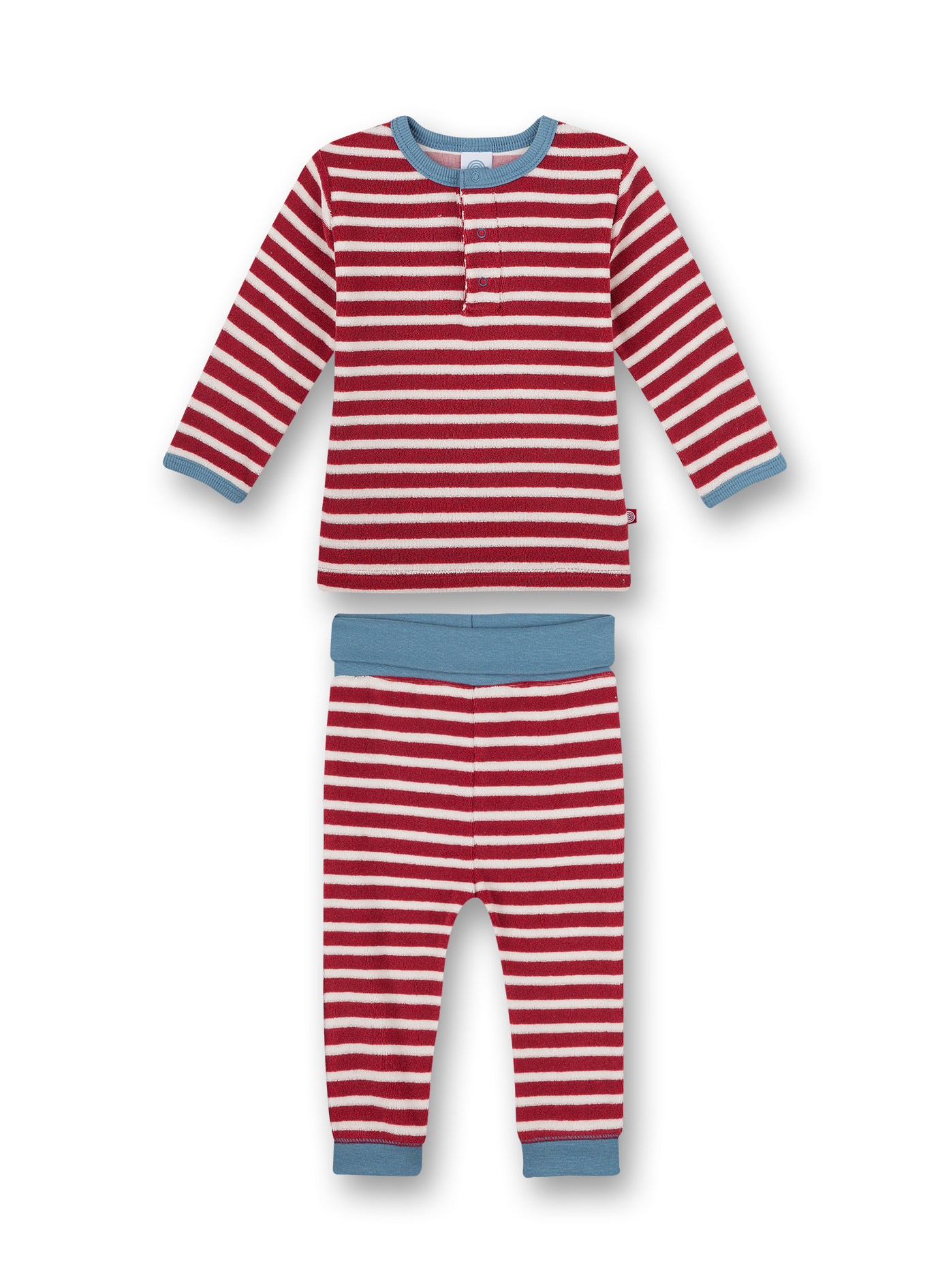 Jungen-Schlafanzug Rot Plane