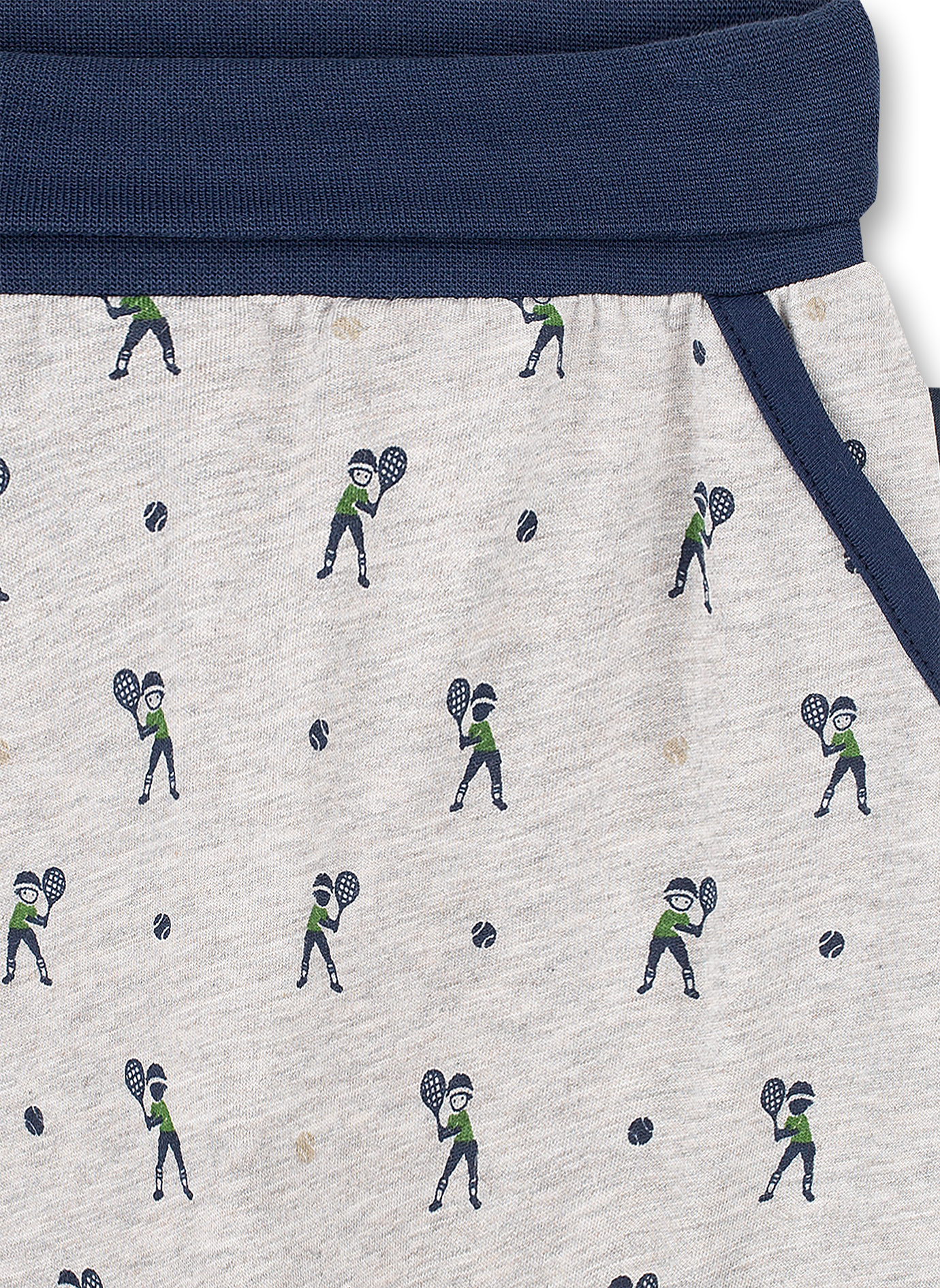 Jungen-Hose Graumelange