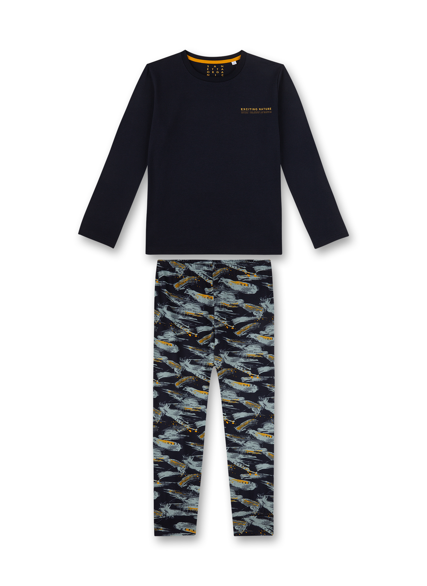 Jungen-Schlafanzug Blau