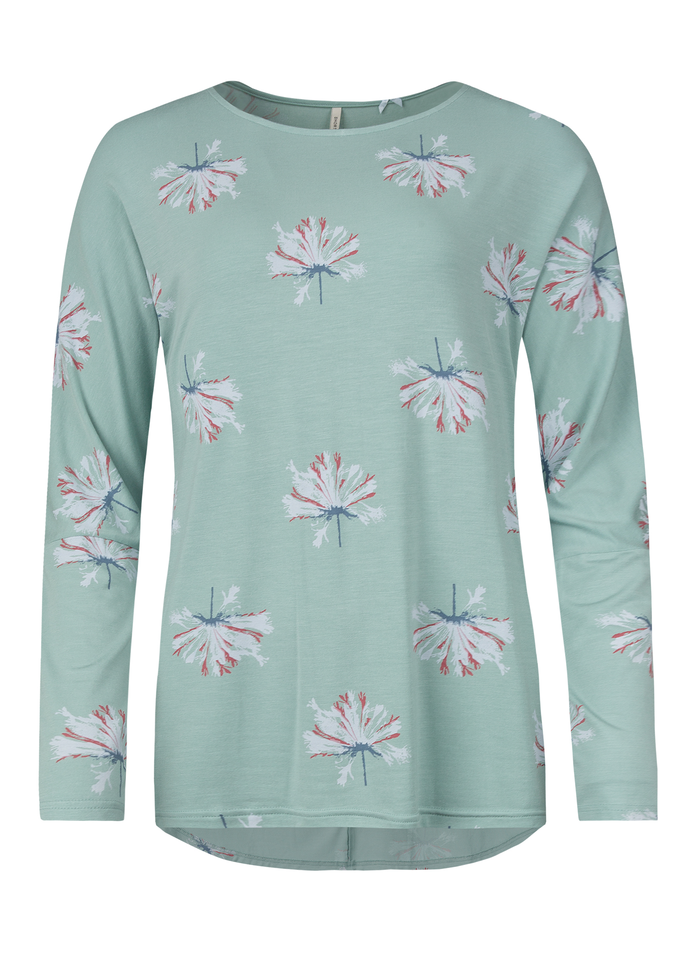 Damen-Langarmshirt Türkis