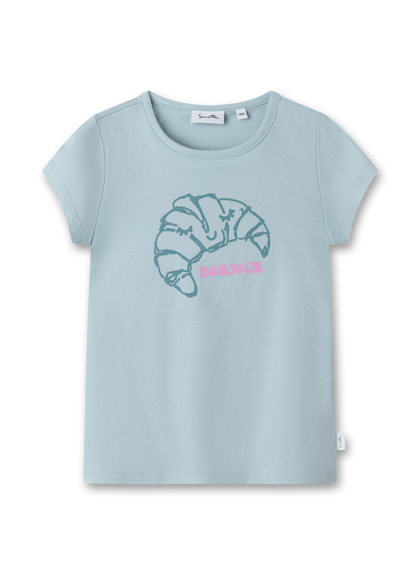 Mädchen T-Shirt Blau