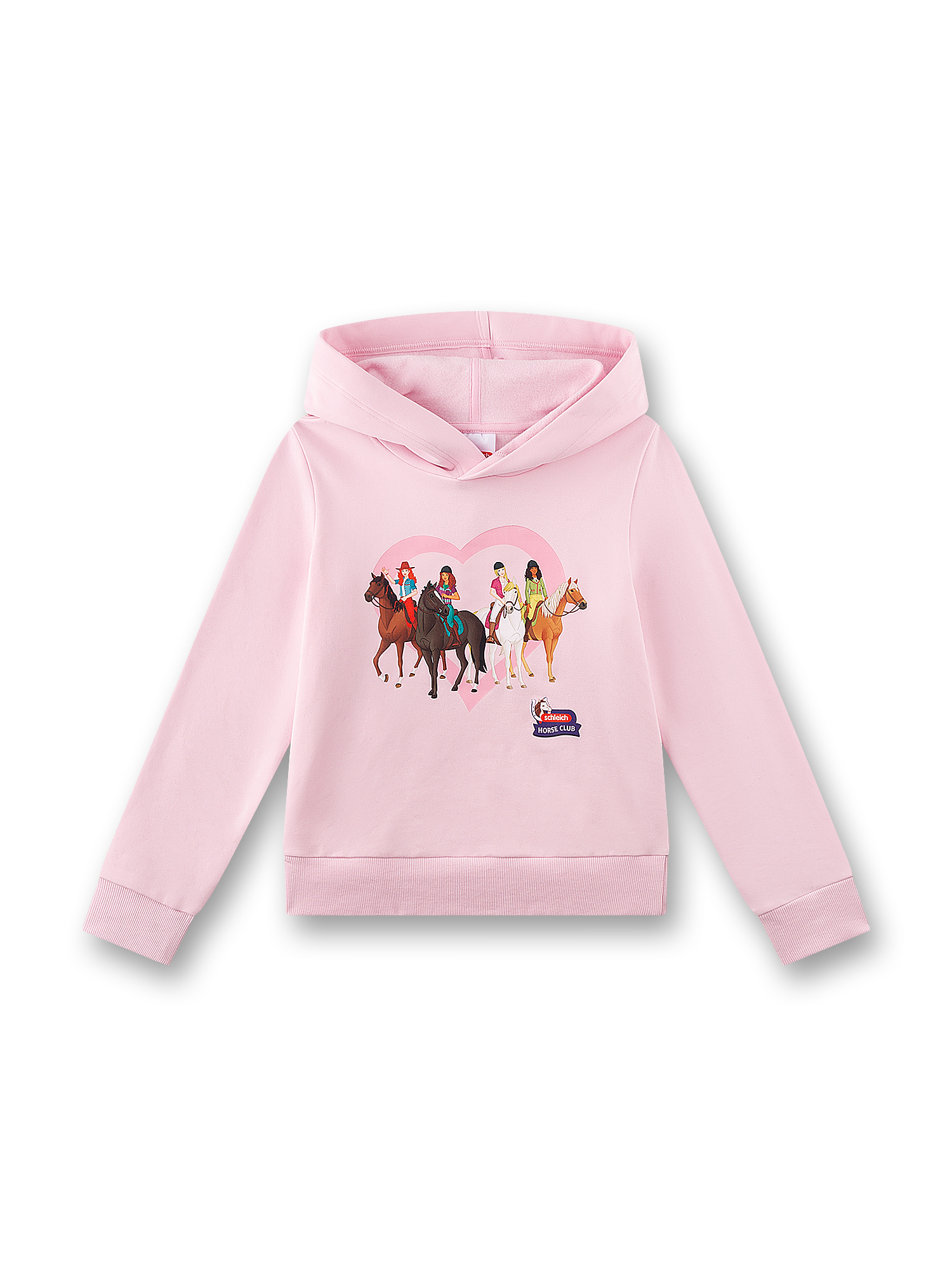 Hoodie, Pink Hoodie, Horse Club, Graphic Print, Kinderkleidung