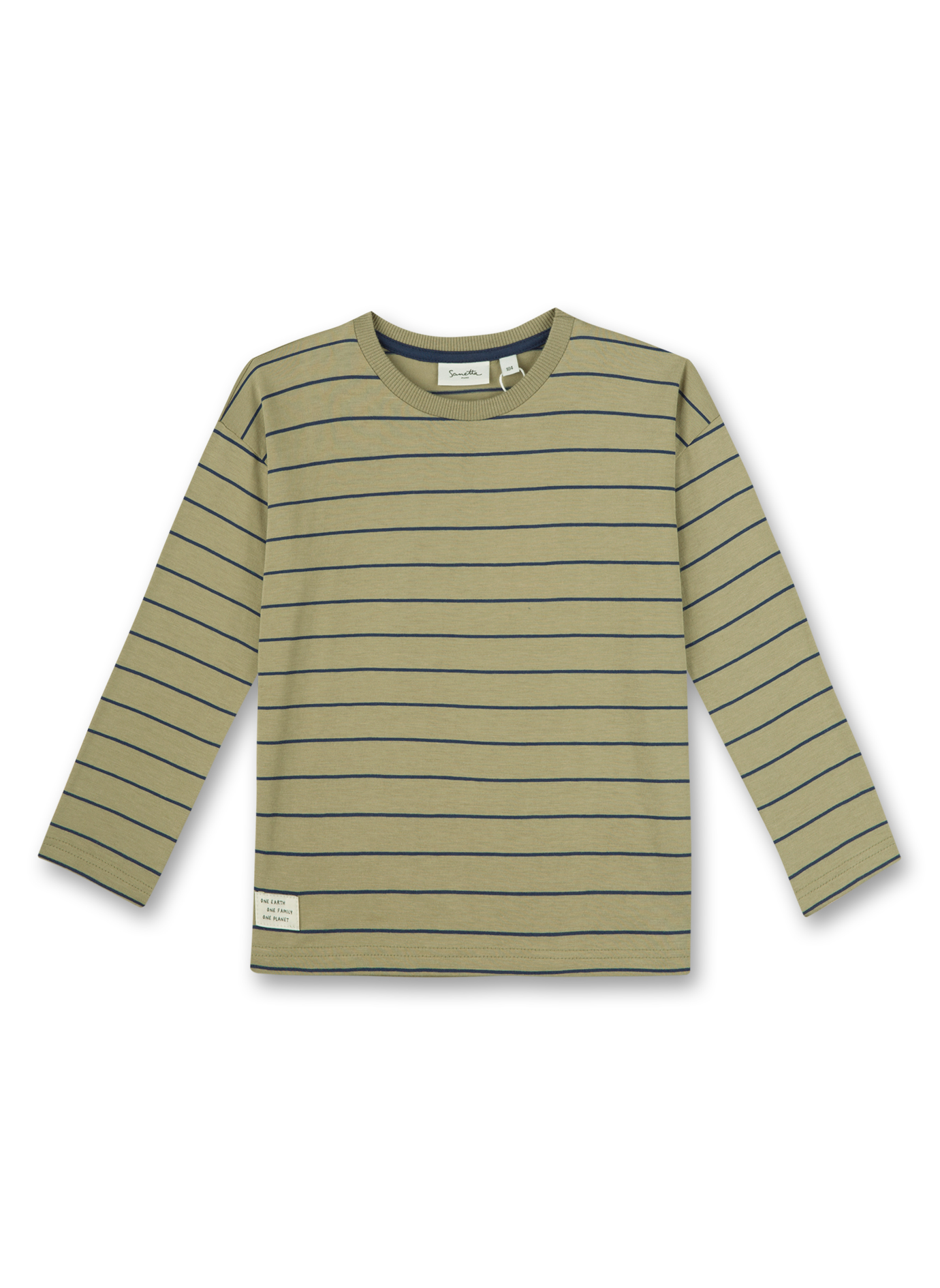 Jungen-Shirt langarm Grün