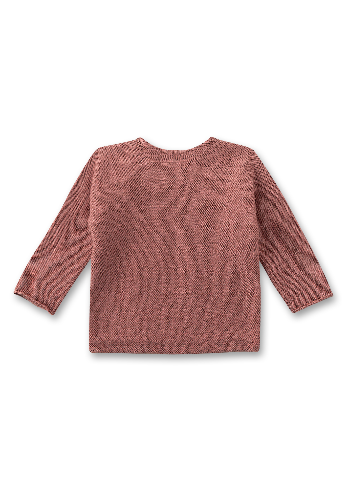 Baby-Strickjacke Rosa aus Wolle