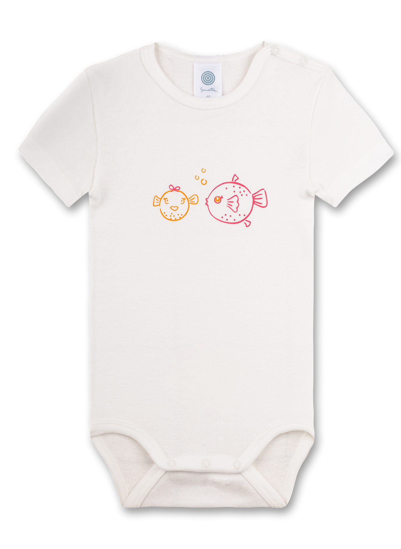 Body Off-White Happy Pufferfish