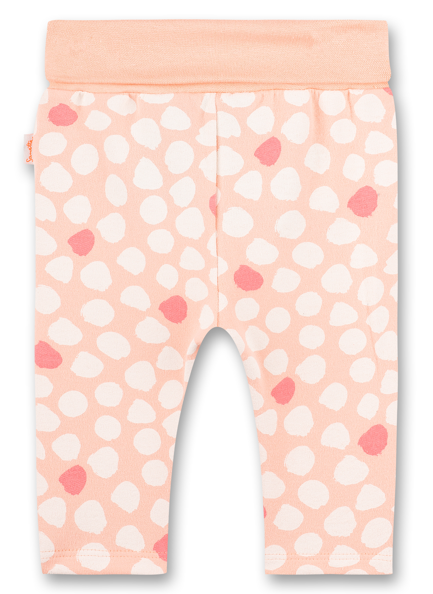 Mädchen-Sweathose Rosa Dots-Allover Safari