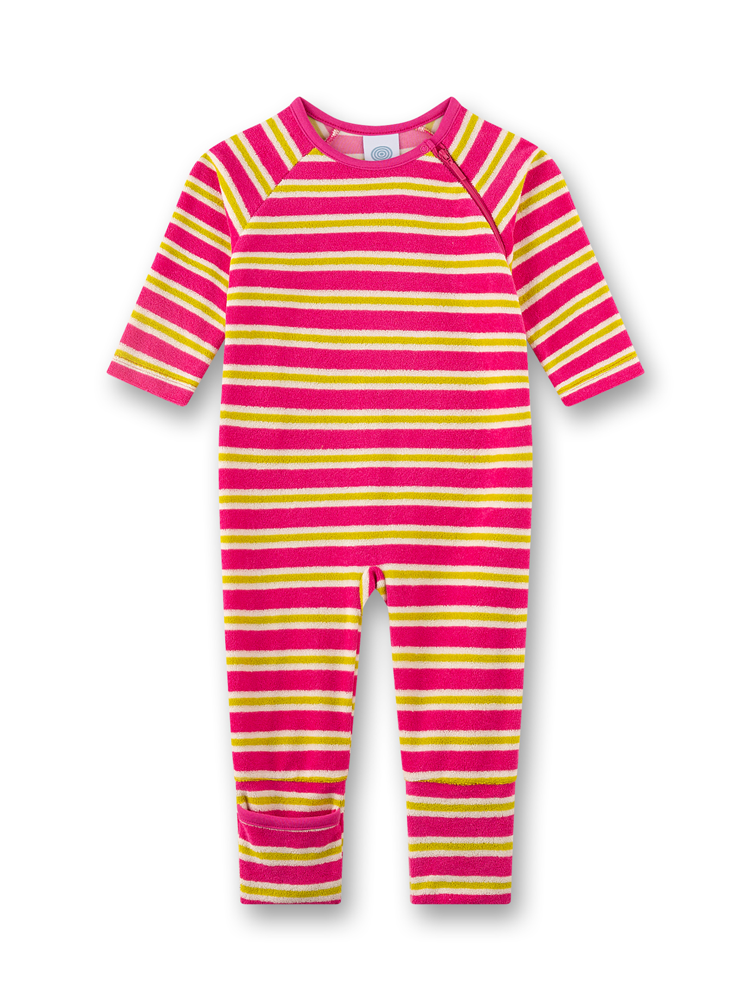 Allgemeine Kleidung, Streifen, Pink, Gelb, Overall/Einteiler