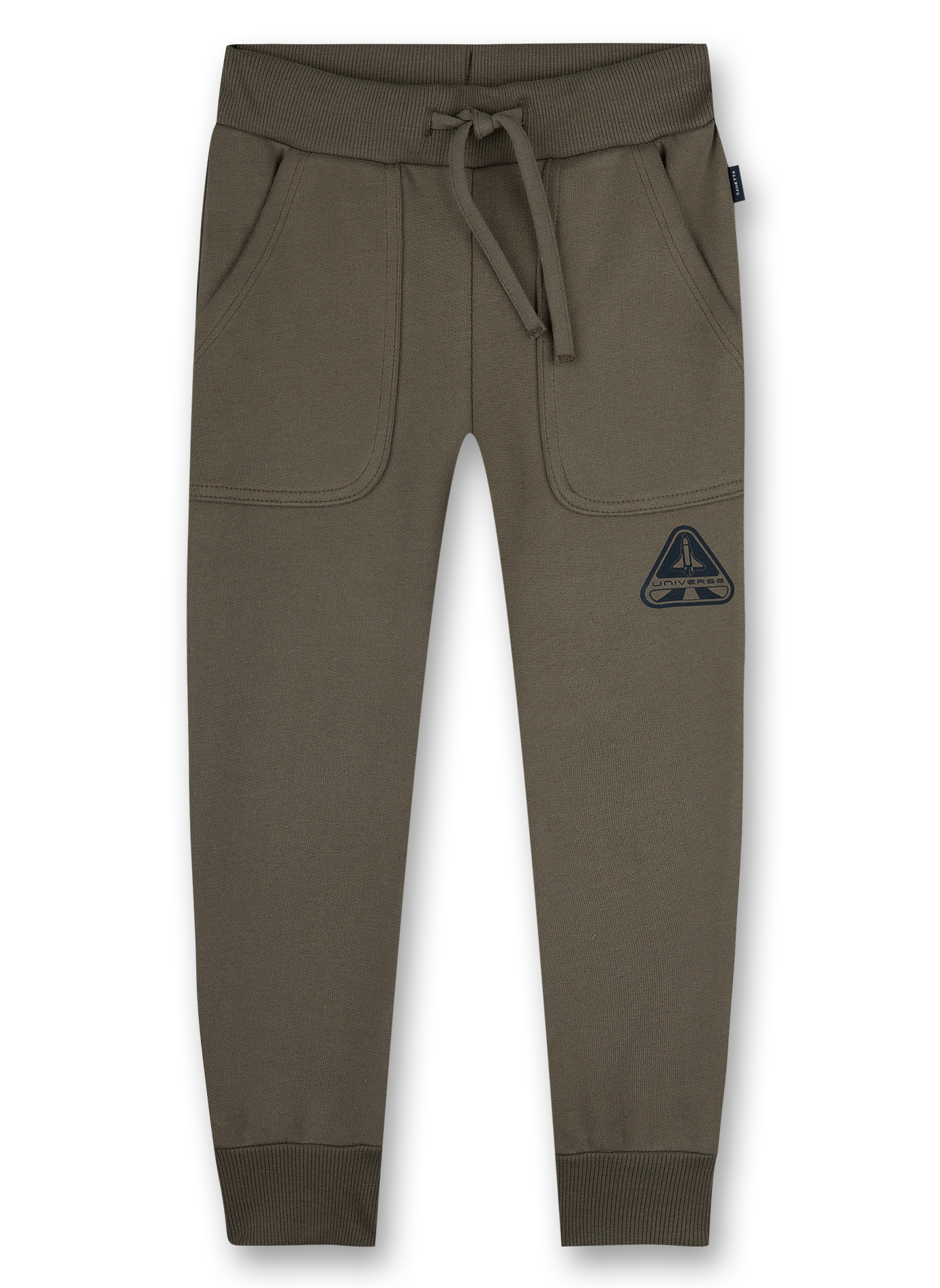 Jungen-Sweathose Grün Galaxy Star