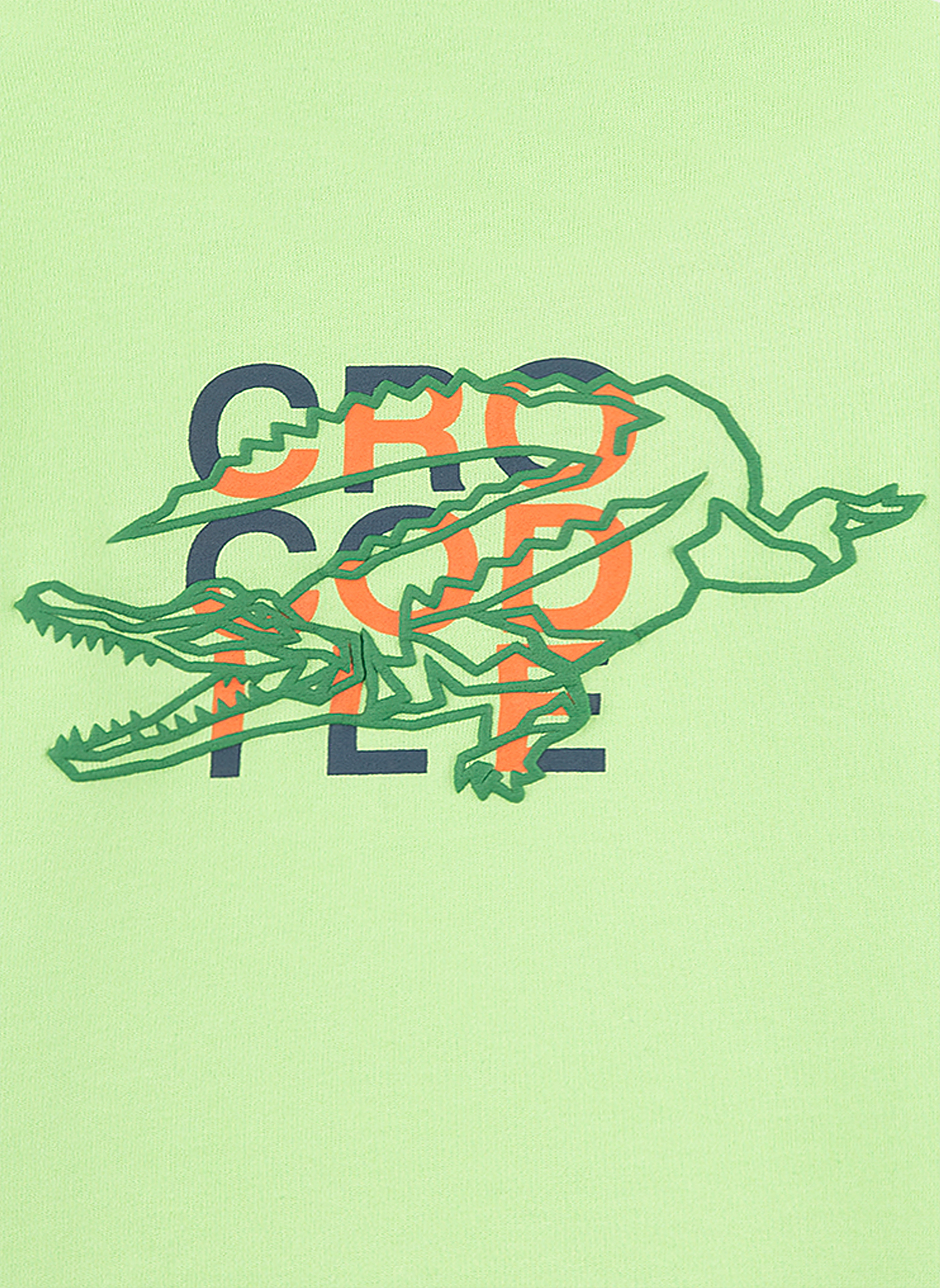Jungen-Sweatshirt Grün Crocodile