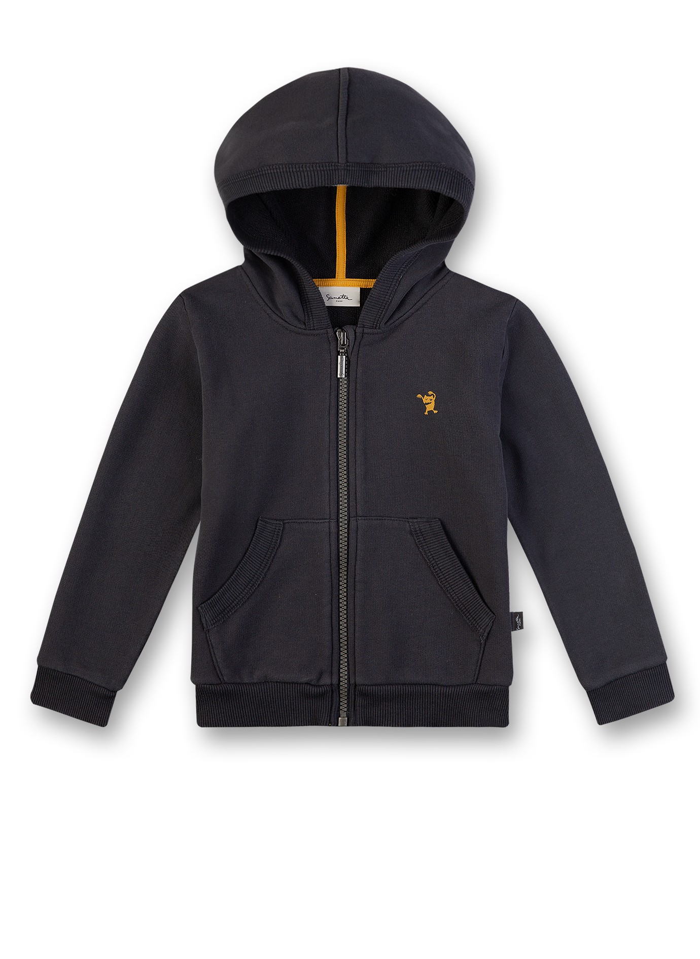 Jungen-Sweatjacke Dunkelgrau