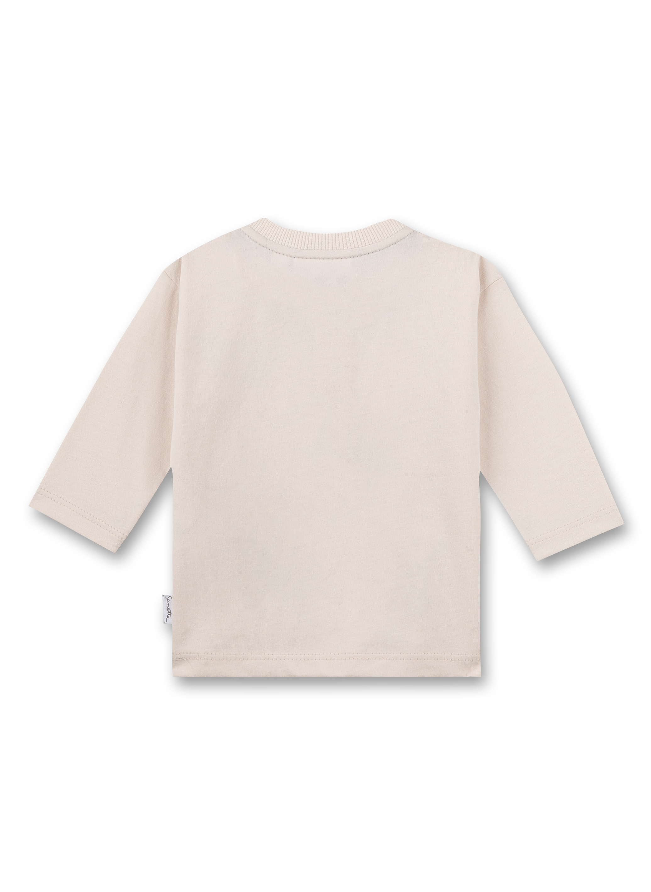 Jungen-Shirt langarm Beige