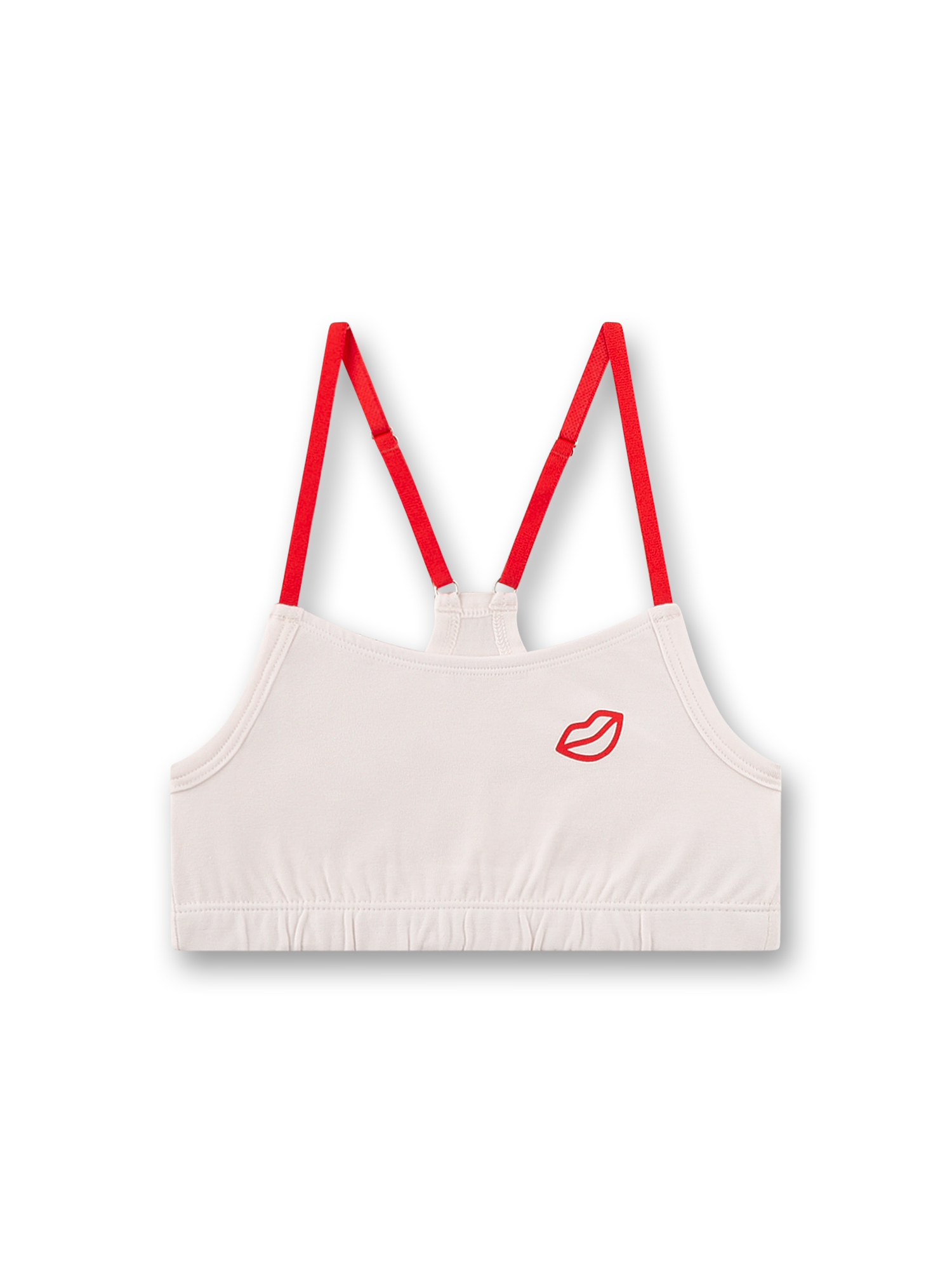 Mädchen-Bustier beige Lippe