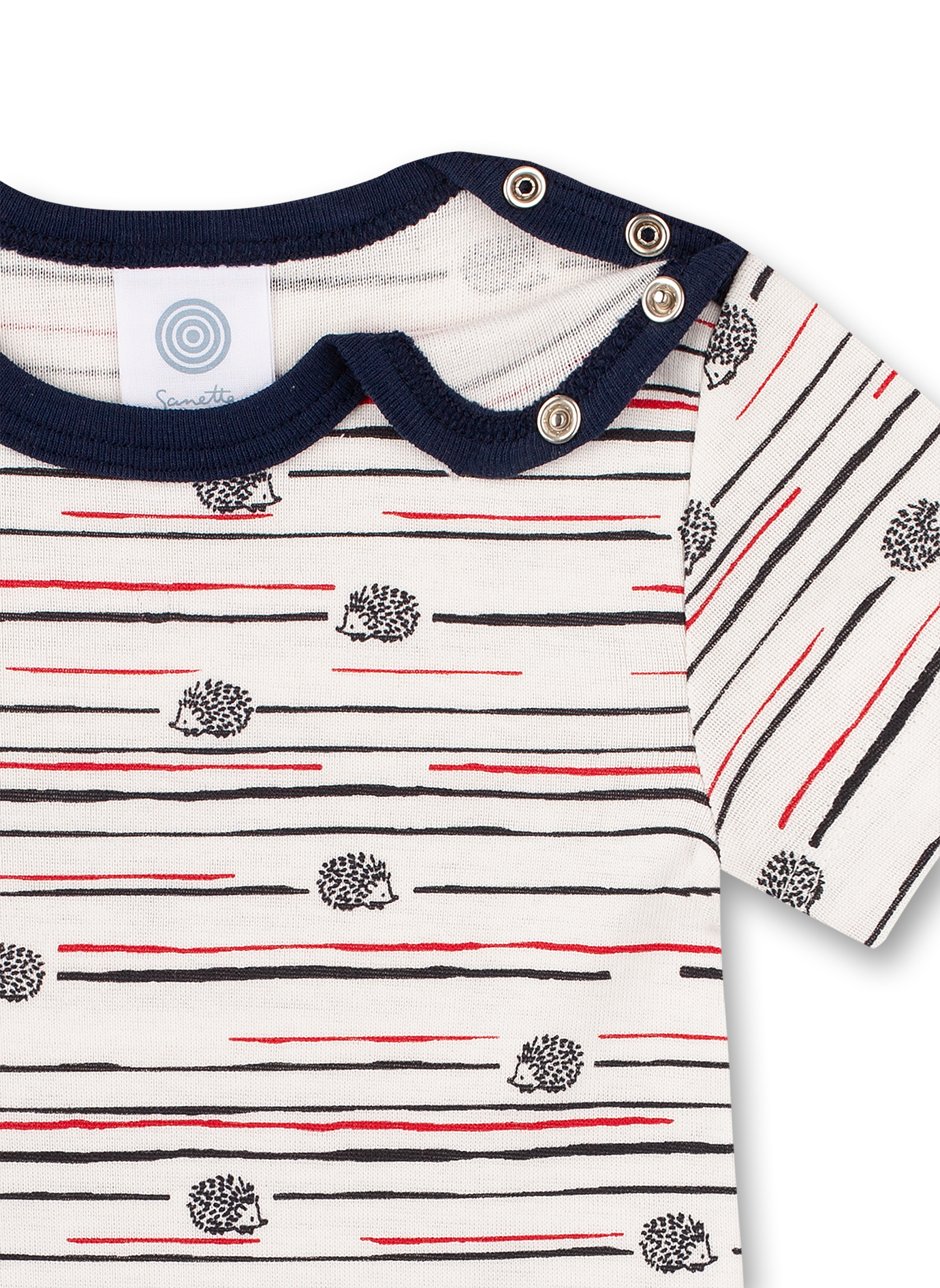 Body kurzarm (Doppelpack) Weiß Little Wood