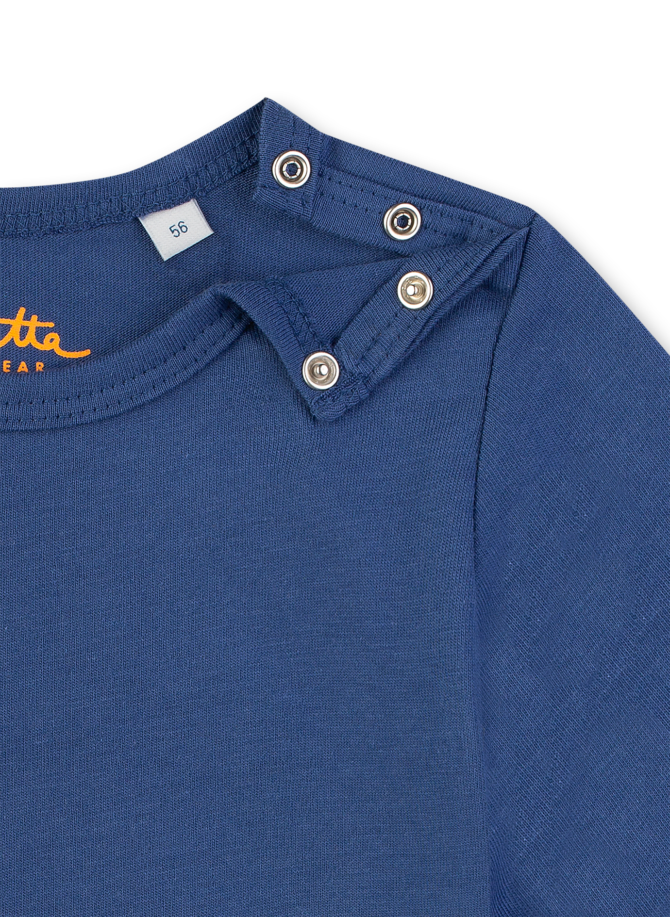 Jungen-Shirt langarm Blau Croco and Friends