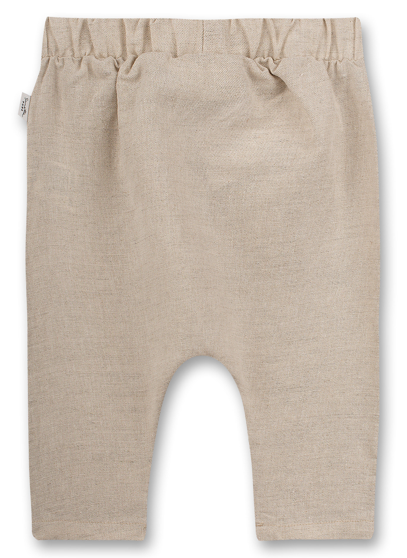 Unisex-Hose aus Leinen Beige