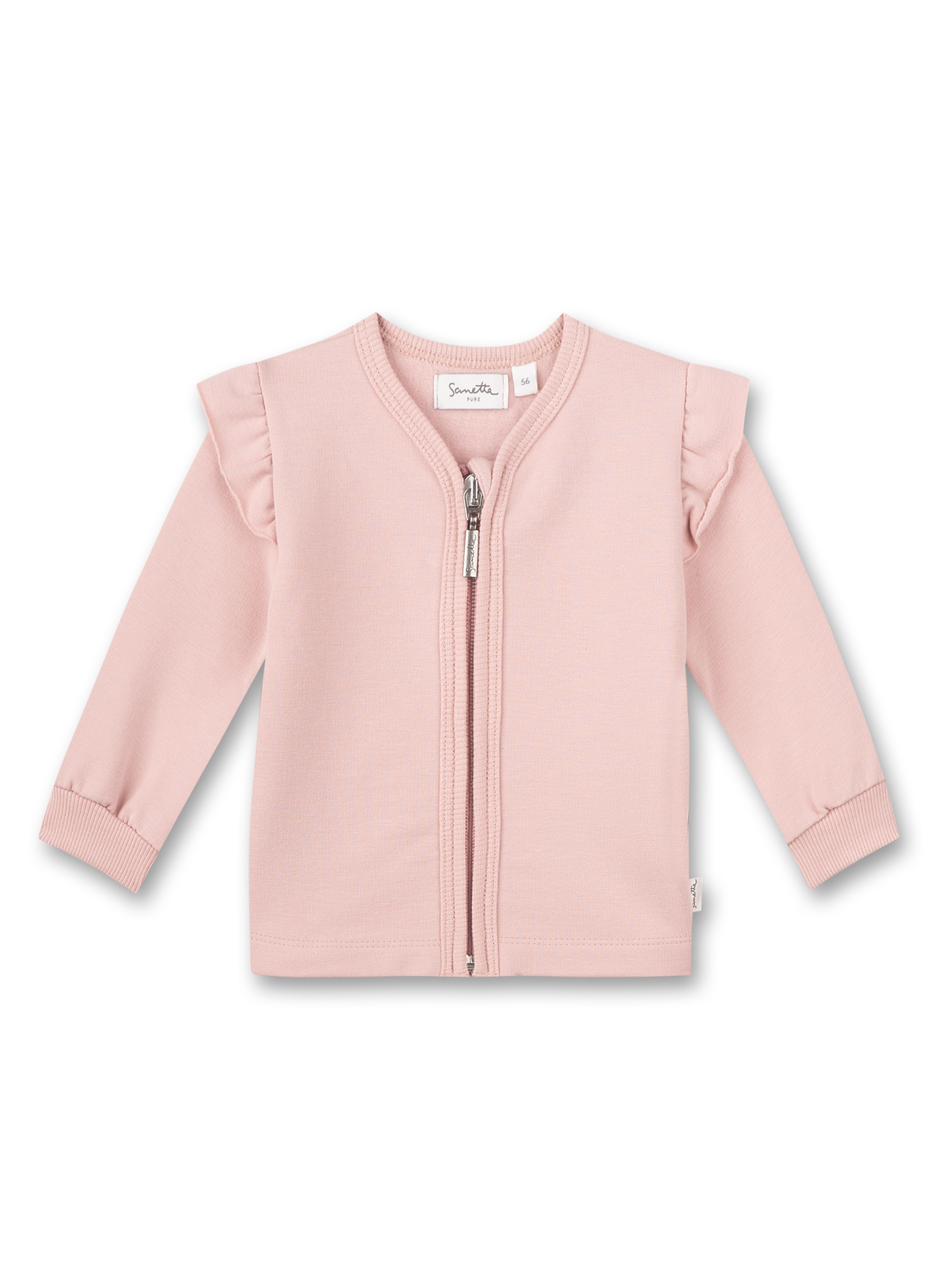 Mädchen-Sweatjacke Rosa