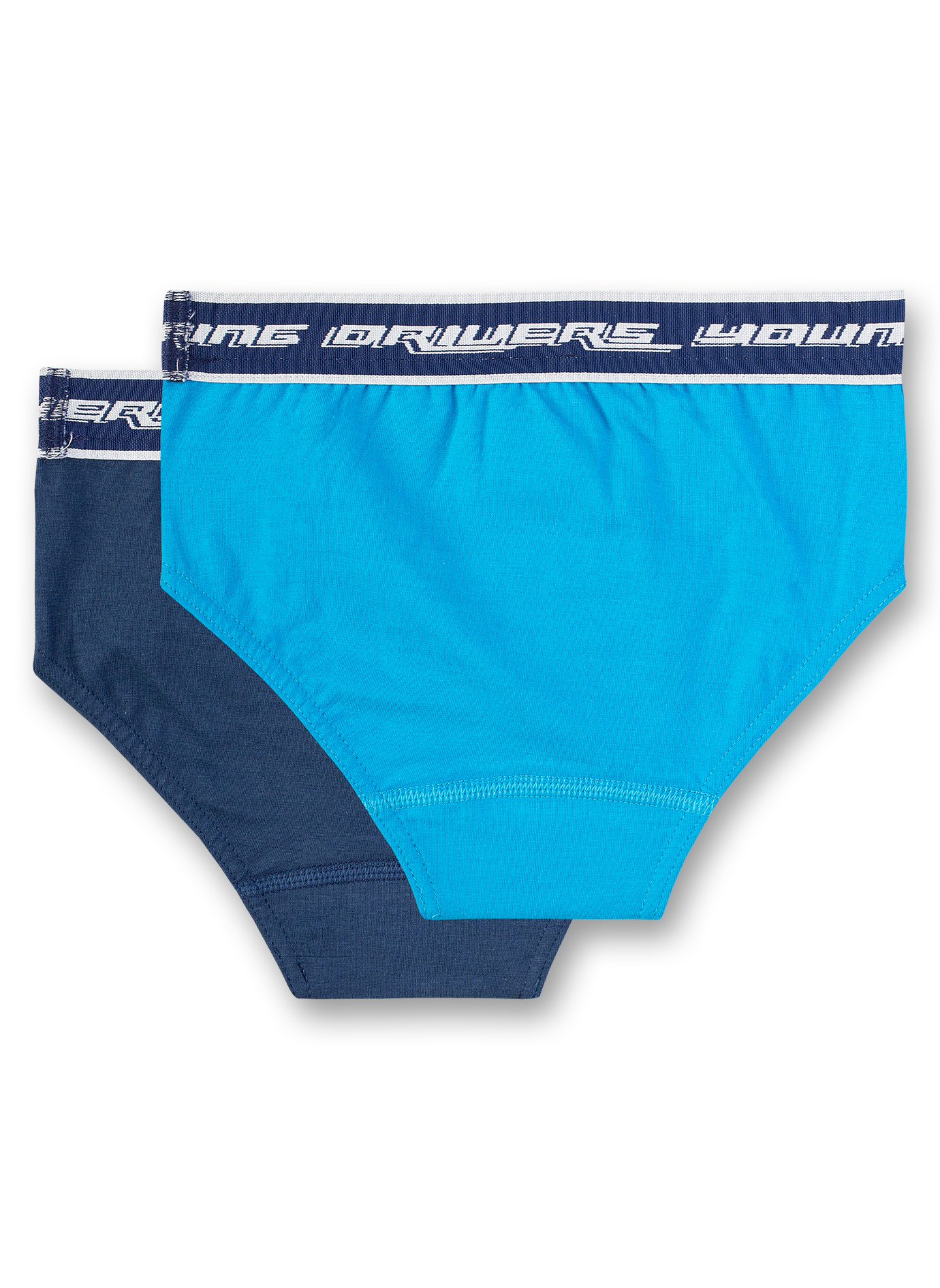 Jungen-Slip (Doppelpack) Blau Speedboat