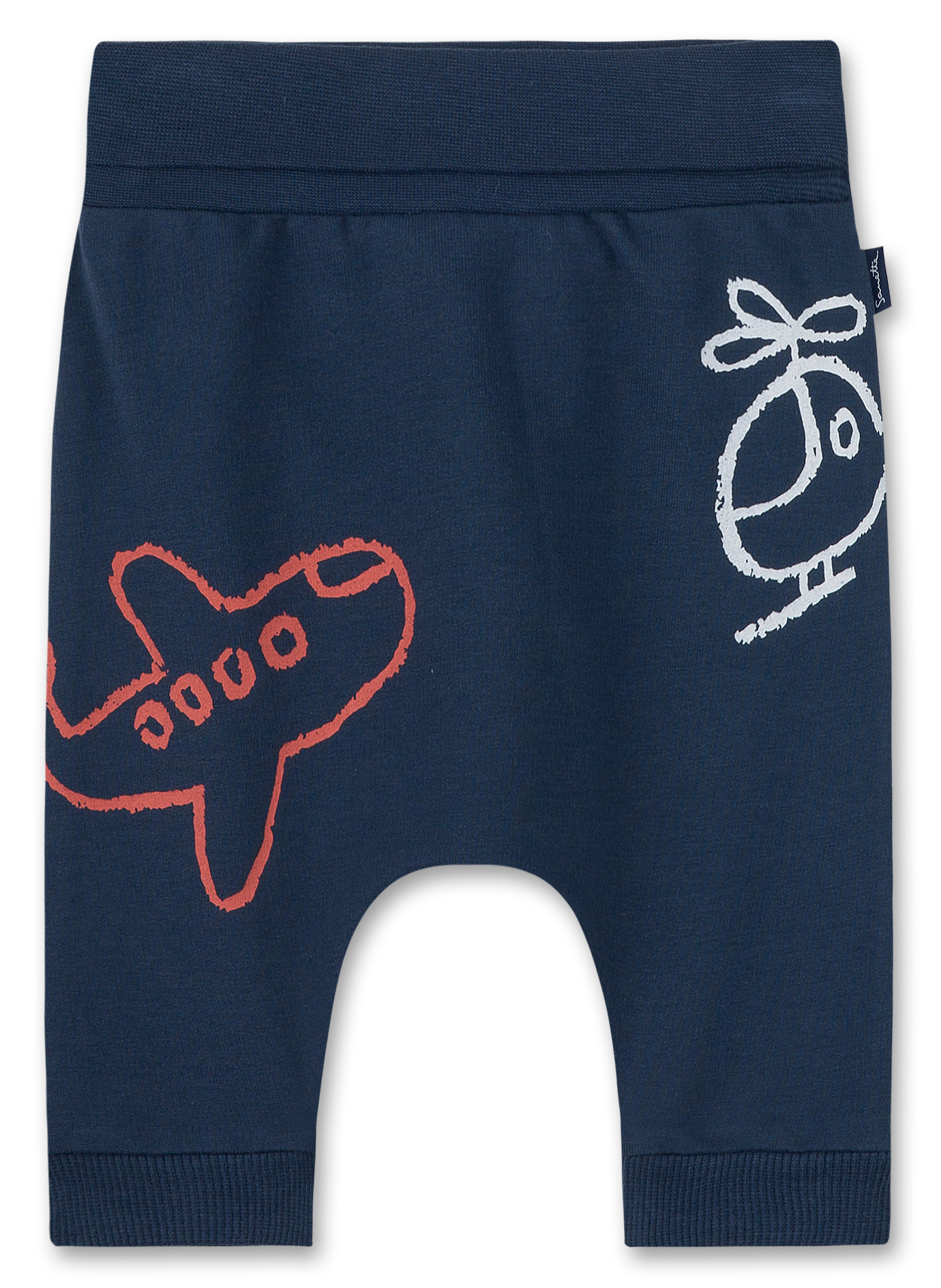 Jungen-Sweathose Blau Let's fly