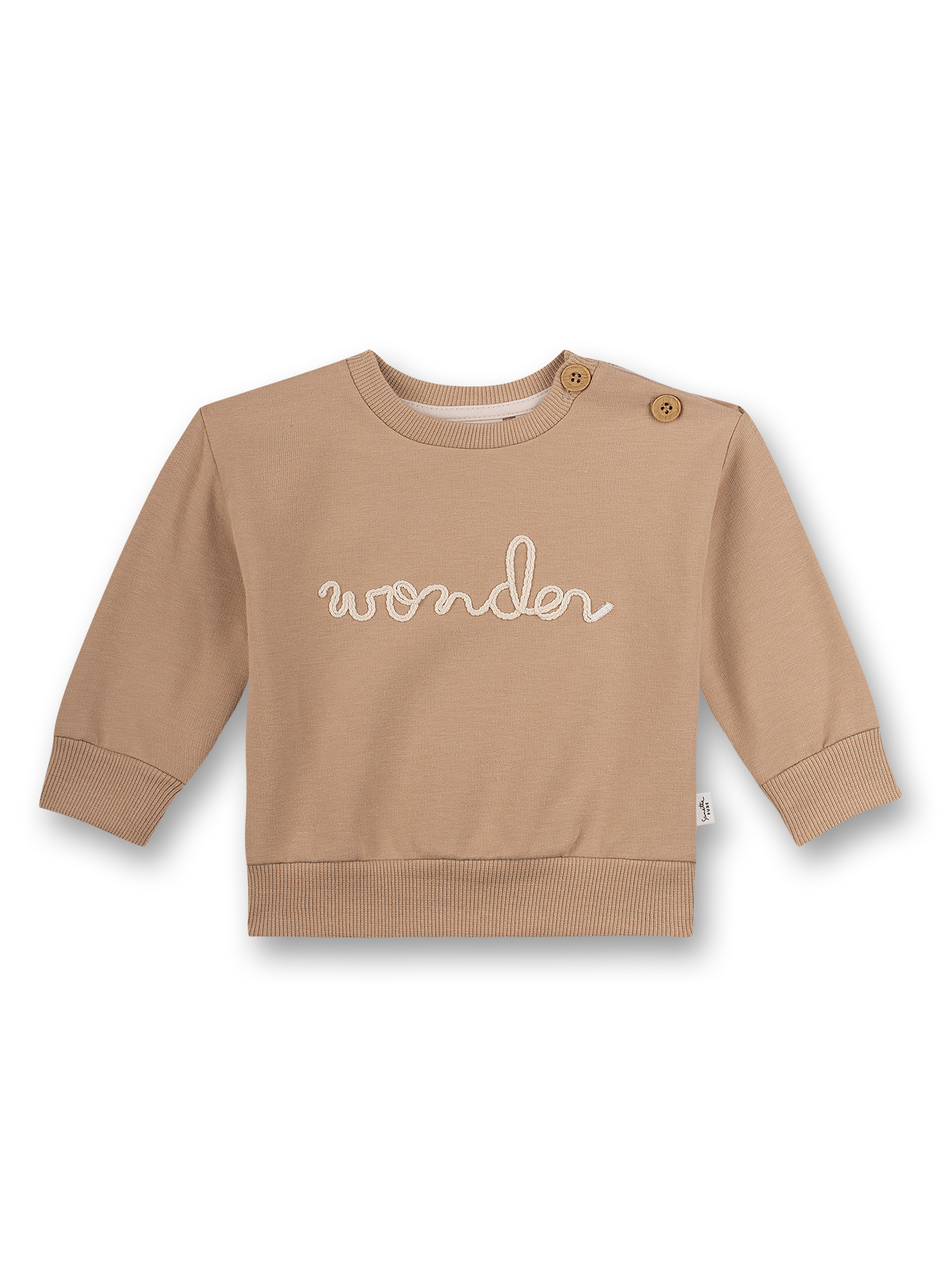 Unisex-Sweatshirt Beige