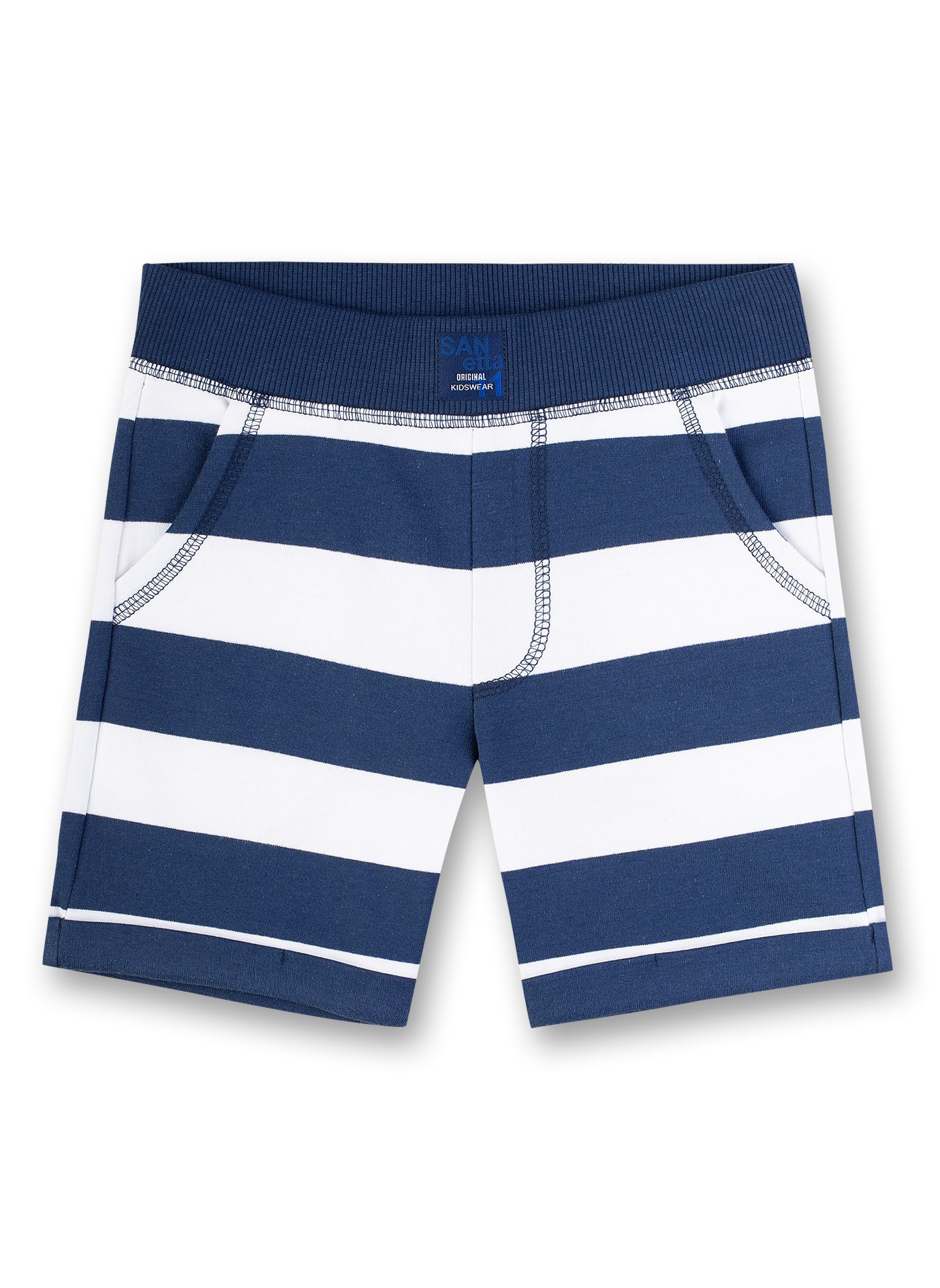 Jungen-Sweatshorts Blau Easy Riders