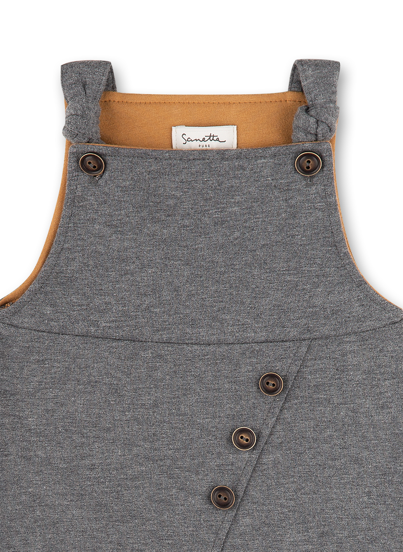 Jungen-Latzhose Dunkelgrau
